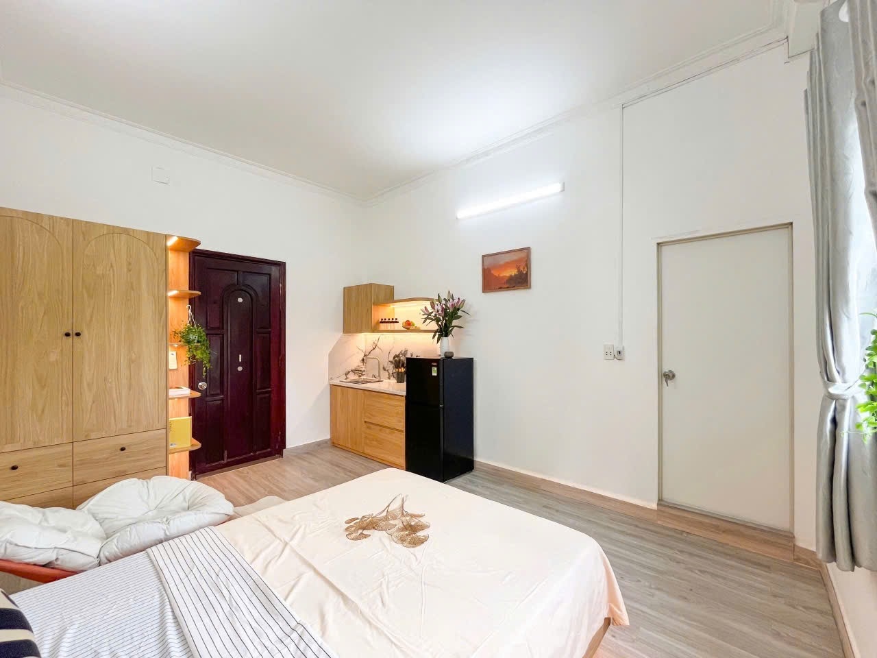 Phòng trọ Studio 25m2 tại Lighthouse Cách Mạng Tháng 8 - Quận 3 - Phòng ngủ