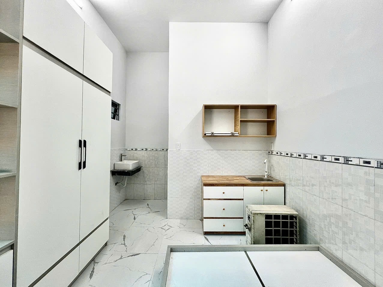 Phòng trọ Studio 25m2 tại AV House Bông Sao - Quận 8 - Phòng ngủ