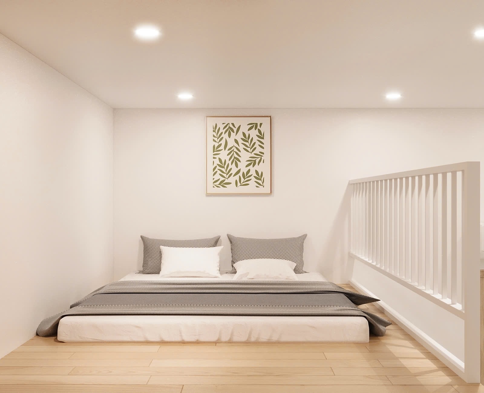 Phòng trọ Duplex 25m2 tại Lighthouse Cách Mạng Tháng 8 - Quận 3 - Phòng ngủ