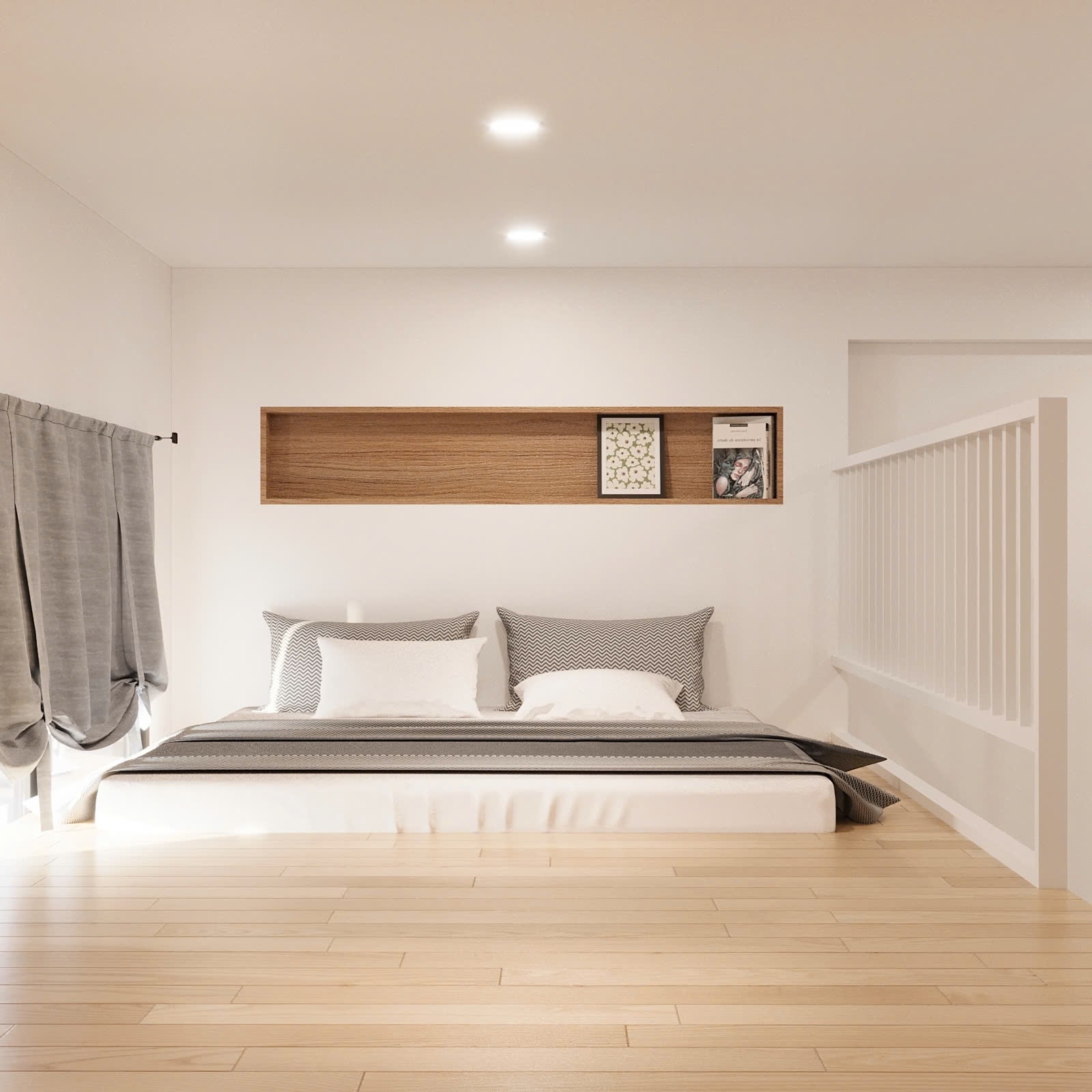 Phòng trọ Duplex 25m2 tại Lighthouse Cách Mạng Tháng 8 - Quận 3 - Phòng ngủ
