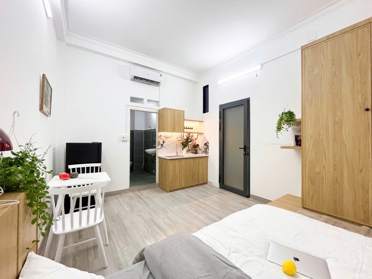 Phòng trọ Studio 30m2 tại Lighthouse Cách Mạng Tháng 8 - Quận 3 - Phòng ngủ