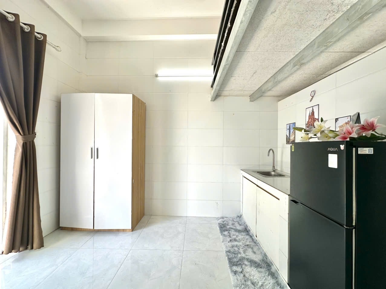 Phòng trọ Duplex 25m2 tại Gohome Quang Trung - Gò Vấp - Phòng ngủ
