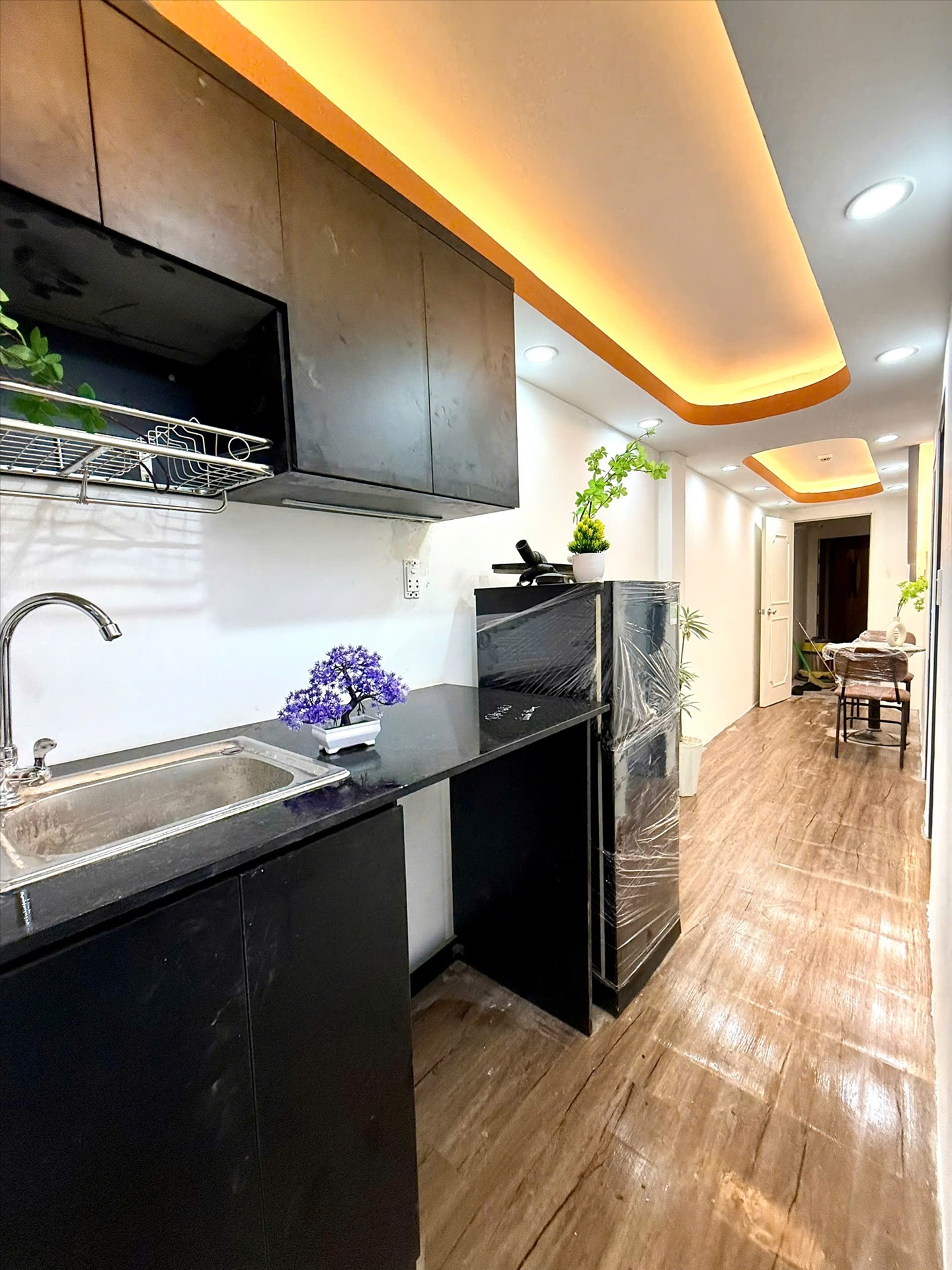 Phòng trọ 2 Phòng ngủ 40m2 tại AQ Home Nơ Trang Long - Bình Thạnh - Phòng bếp