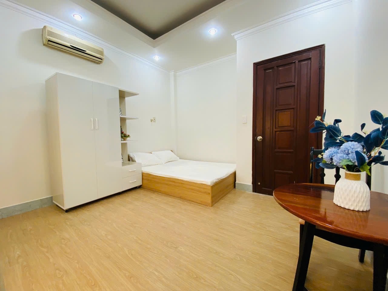 Phòng trọ Studio 25m2 tại VNhouse Trần Văn Đang - Quận 3 - Phòng ngủ