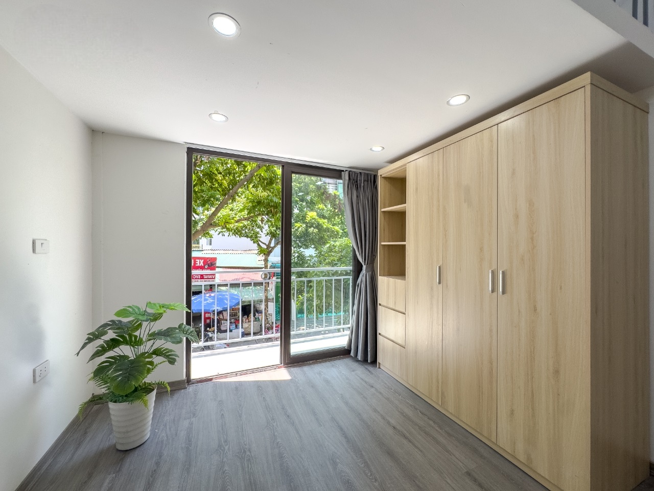 Phòng trọ Duplex 25m2 tại RenHouse Phú Xá - Tây Hồ - Phòng ngủ