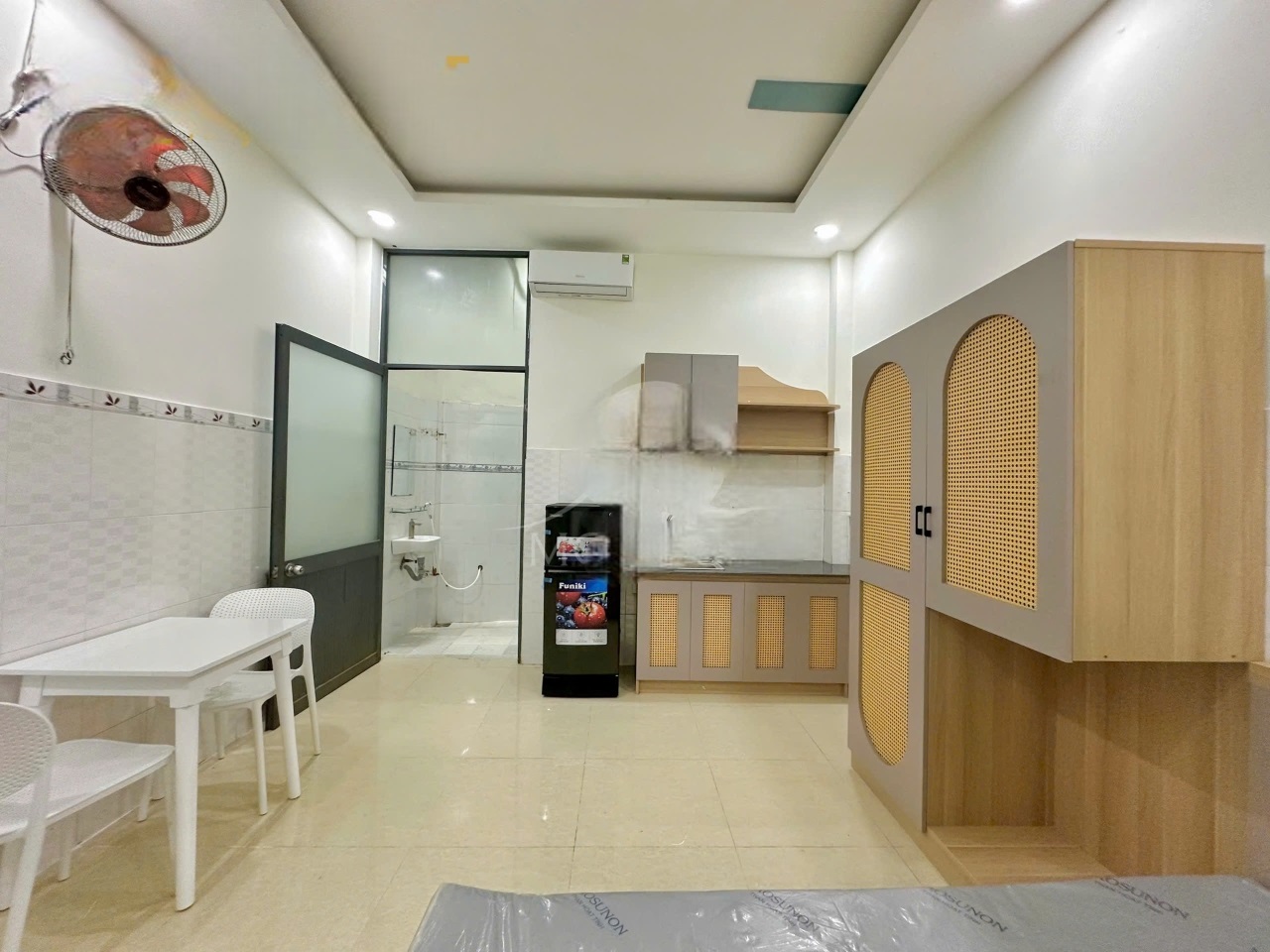 Phòng trọ Studio 20m2 tại NG Home Nguyễn Thái Sơn - Gò Vấp - Phòng ngủ