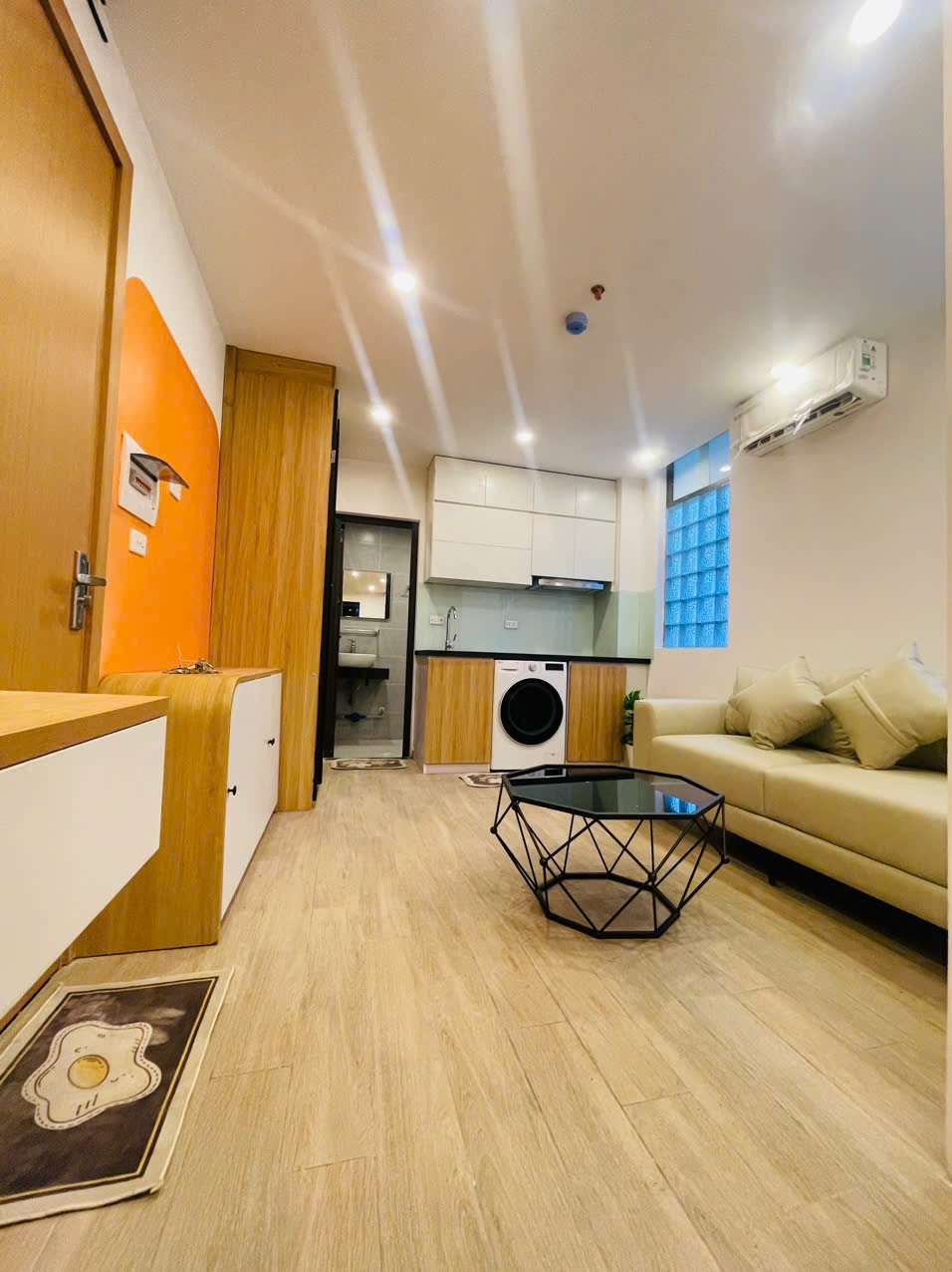Phòng trọ 1 Phòng ngủ 35m2 tại VVH House Mỹ Đình - Nam Từ Liêm - Phòng khách