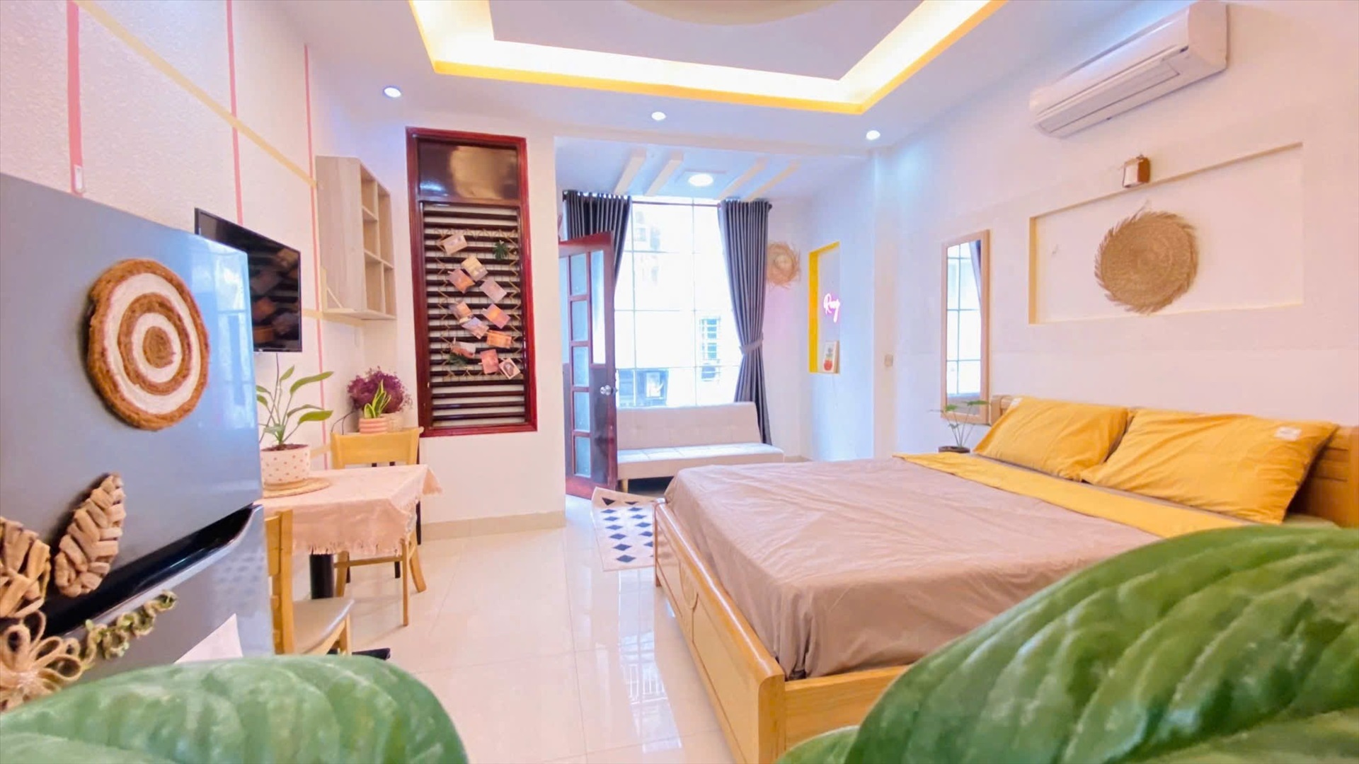 Phòng trọ Studio 30m2 tại TQ Home Cô Giang - Quận 1 - Phòng ngủ