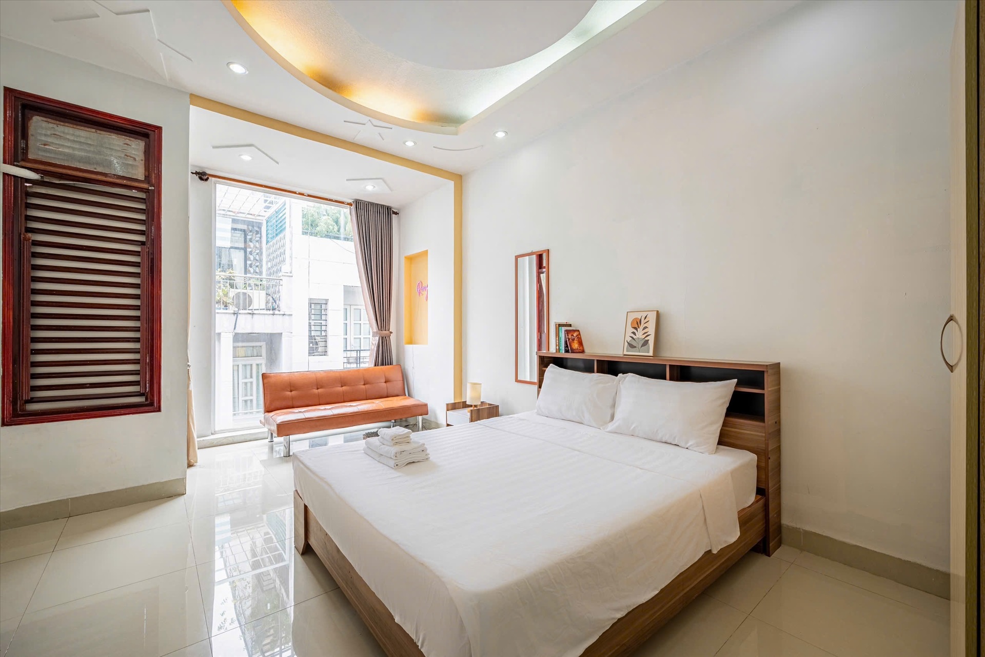 Phòng trọ Studio 30m2 tại TQ Home Cô Giang - Quận 1 - Phòng ngủ