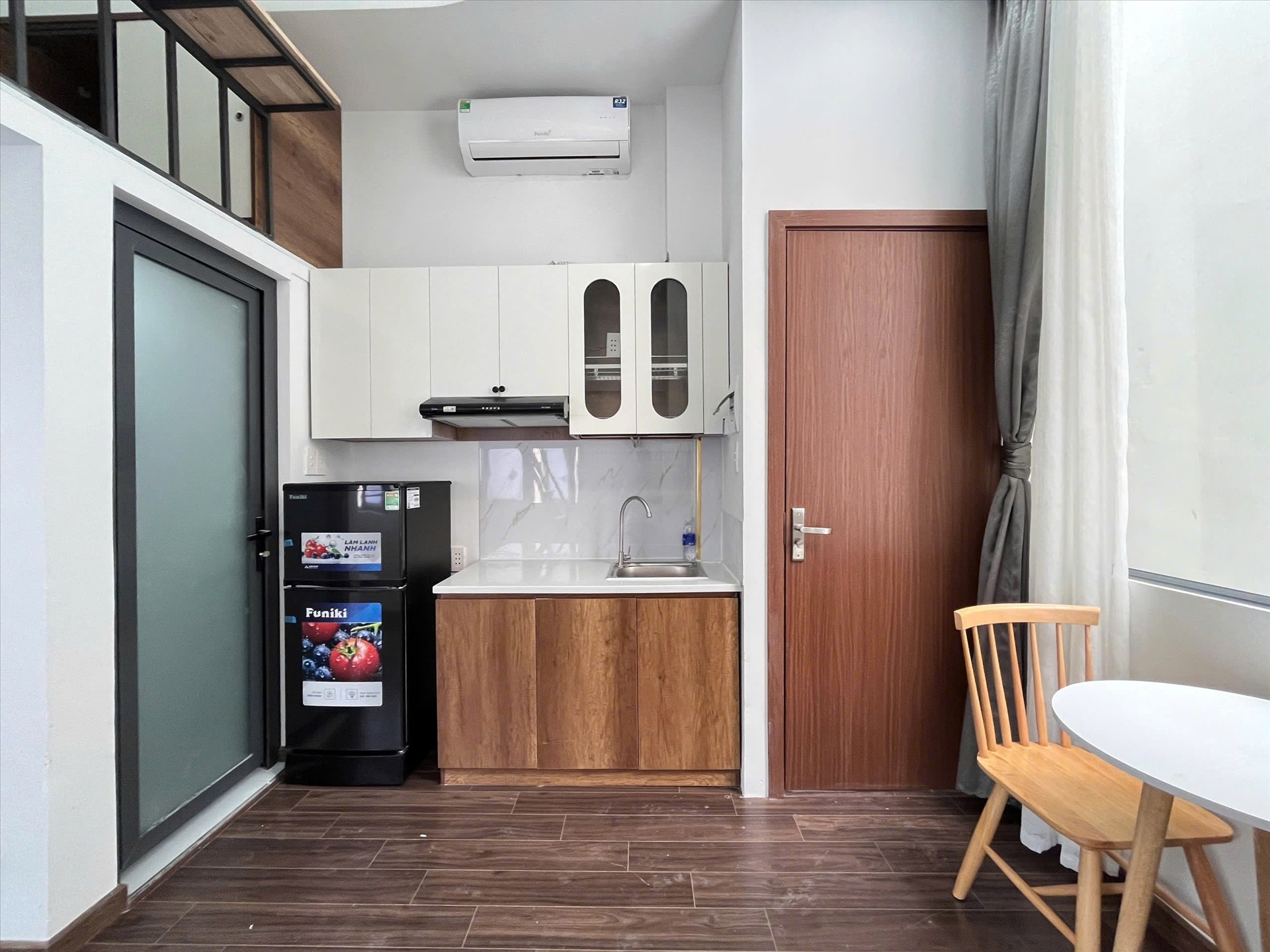 Phòng trọ Duplex 20m2 tại Redhomes Hiệp Nhất - Tân Bình - Phòng ngủ