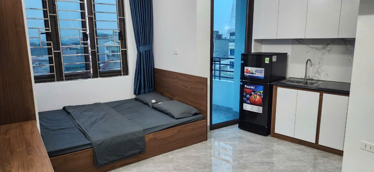 Phòng trọ Studio 25m2 tại CTL House Phú Đô - Nam Từ Liêm - Phòng ngủ