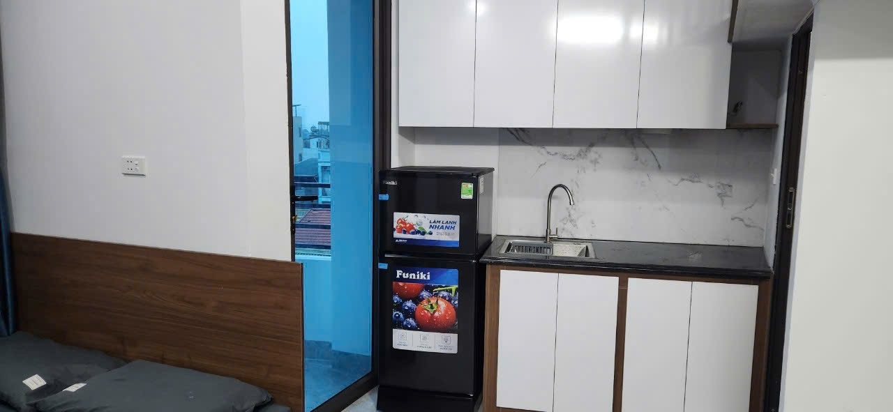 Phòng trọ Studio 25m2 tại CTL House Phú Đô - Nam Từ Liêm - Phòng ngủ