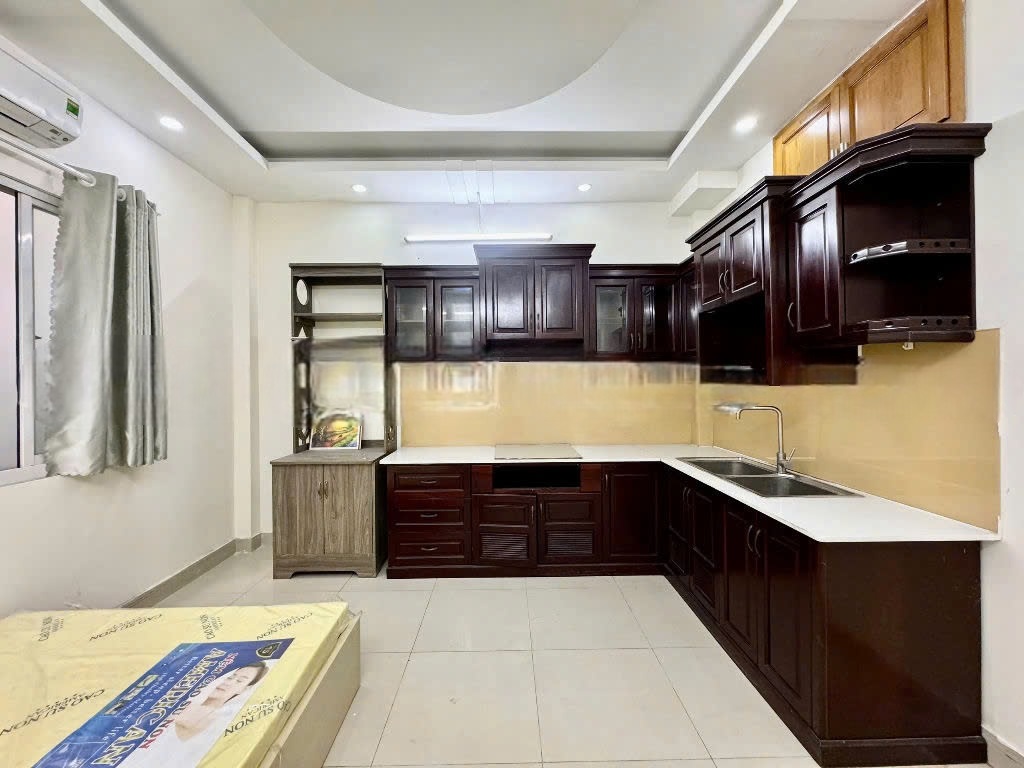 Phòng trọ Studio 25m2 tại P Home Gò Dầu - Tân Phú - Phòng bếp