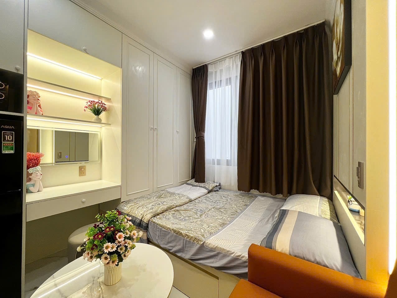 Phòng trọ Studio 30m2 tại LP House Huỳnh Văn Bánh - Phú Nhuận - Phòng ngủ