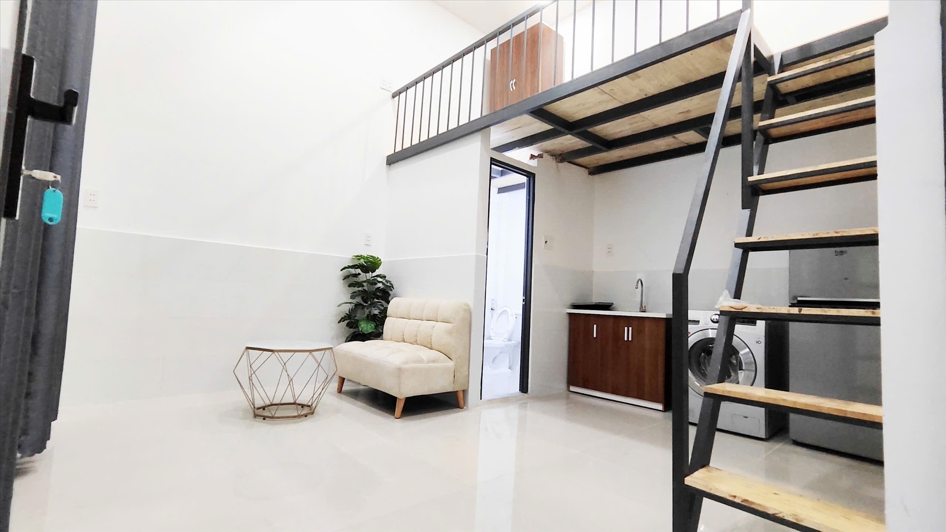 Phòng trọ Duplex 25m2 tại An Home Lê Lai - Tân Bình - Phòng ngủ