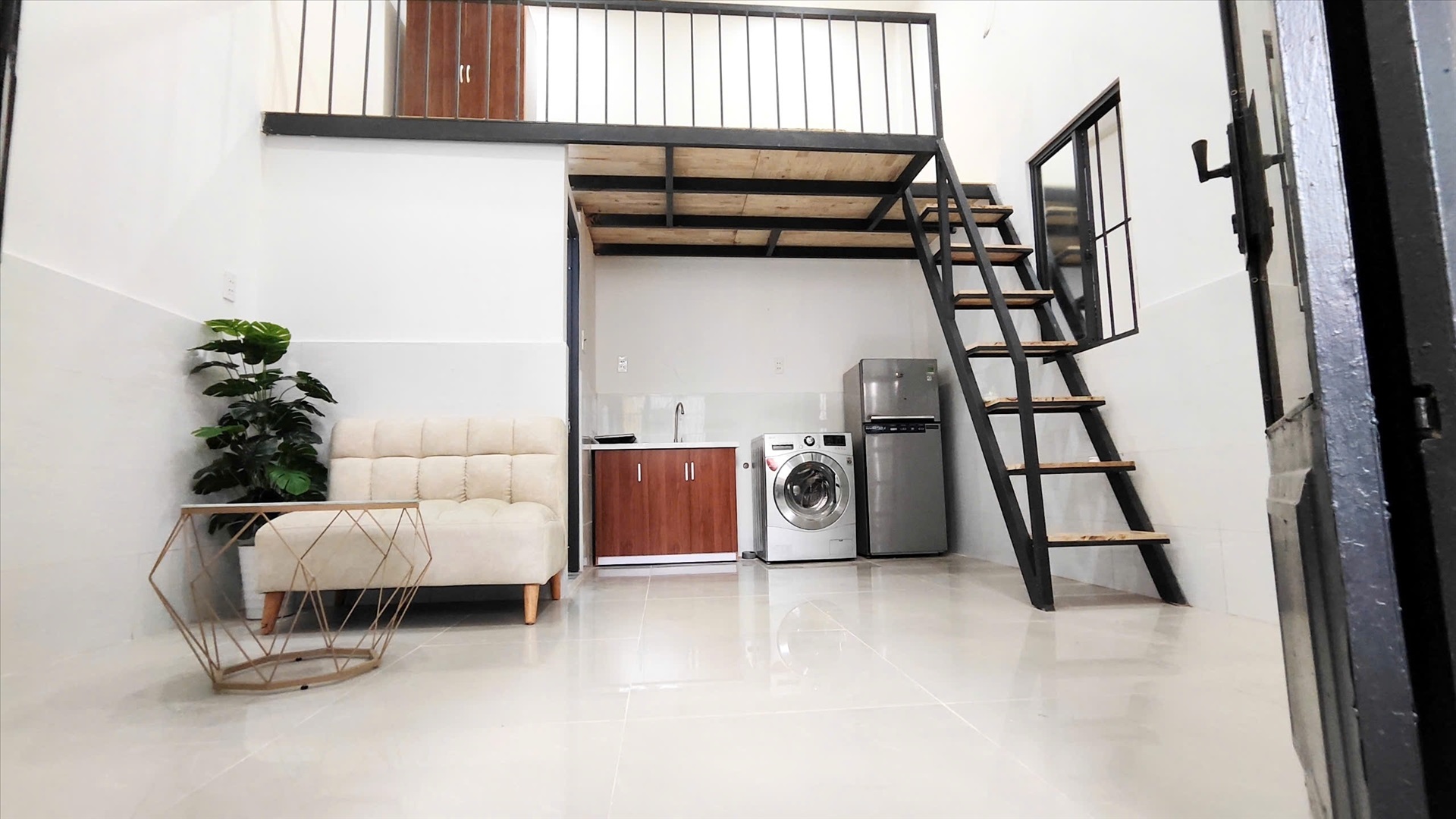 Phòng trọ Duplex 25m2 tại An Home Lê Lai - Tân Bình - Phòng ngủ