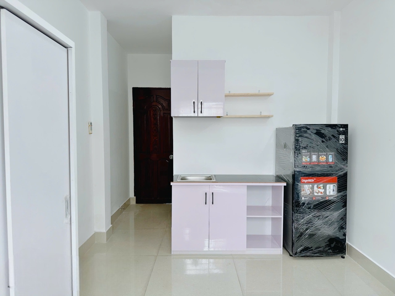 Phòng trọ Studio 25m2 tại UD House Nguyễn Văn Đậu - Bình Thạnh - Phòng khách