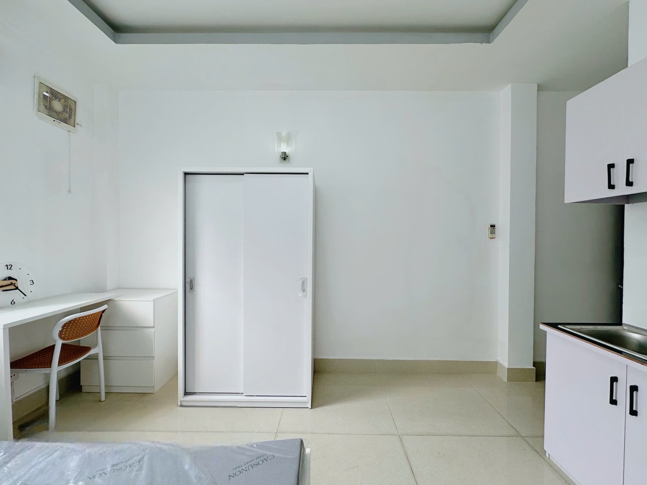 Phòng trọ Studio 25m2 tại UD House Nguyễn Văn Đậu - Bình Thạnh - Phòng ngủ