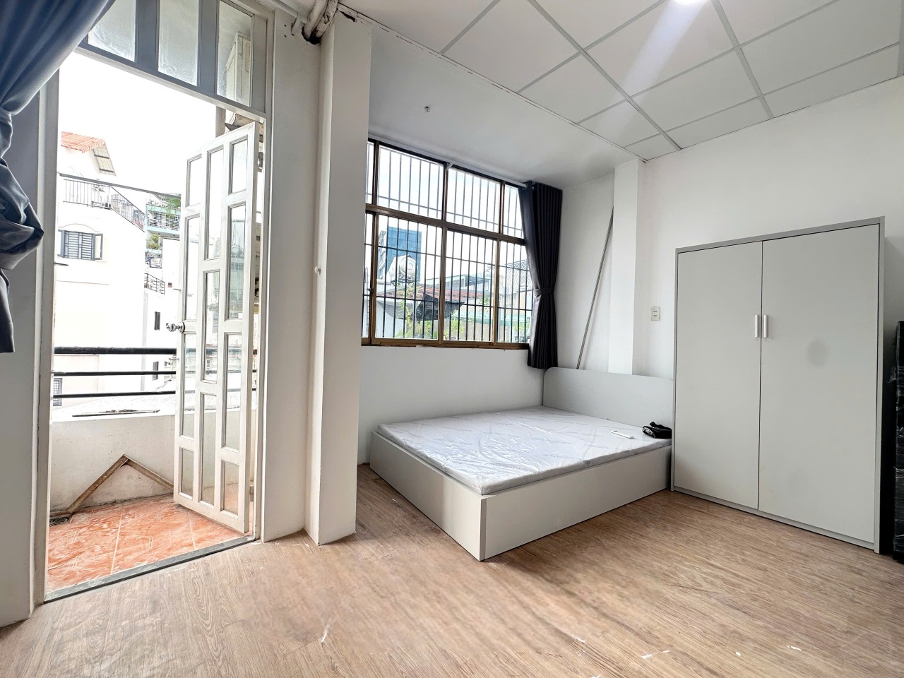 Phòng trọ Studio 25m2 tại UD House Tô Hiến Thành - Quận 10 - Phòng ngủ