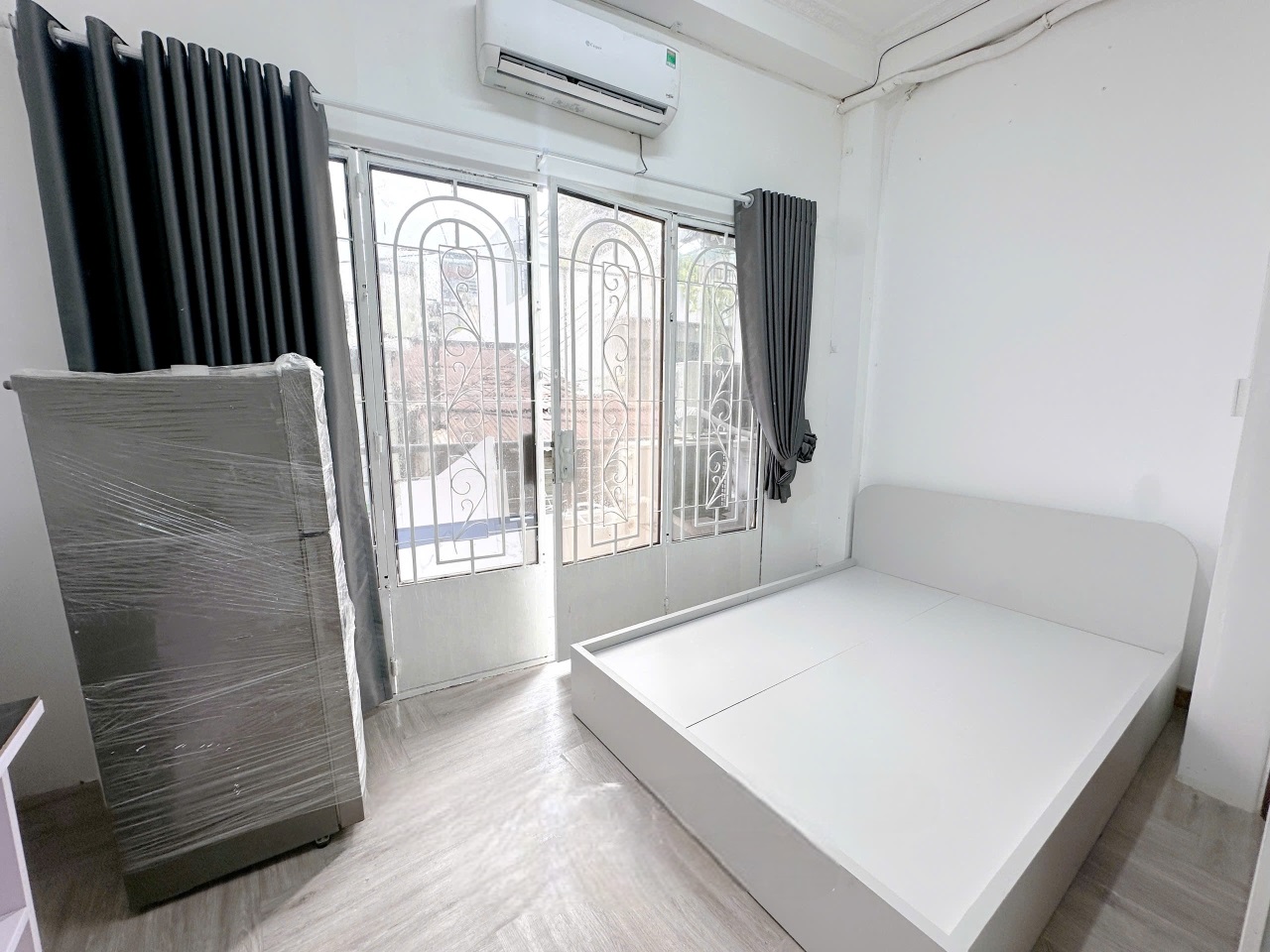 Phòng trọ Studio 25m2 tại UD House Tô Hiến Thành - Quận 10 - Phòng ngủ