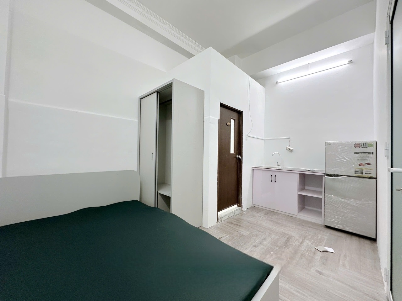 Phòng trọ Studio 20m2 tại UD House Tô Hiến Thành - Quận 10 - Phòng ngủ
