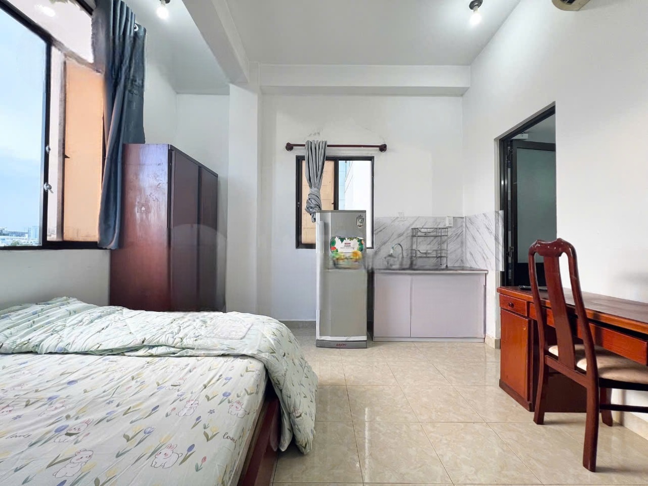Phòng trọ PC Condo Bạch Đằng - Bình Thạnh - Phòng (*)