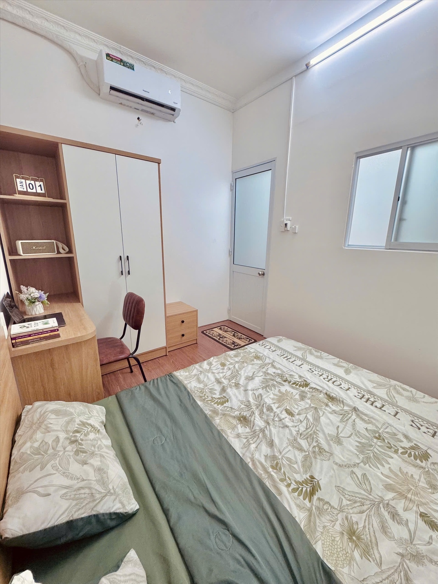 Phòng trọ 2 Phòng ngủ 50m2 tại AT House Hoàng Diệu - Phú Nhuận - Phòng ngủ