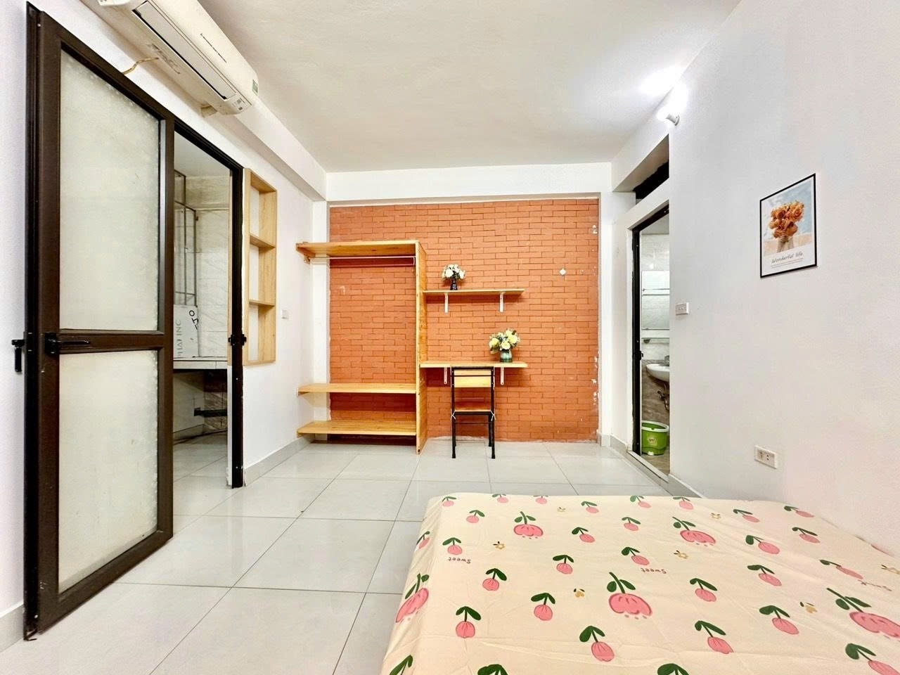 Phòng trọ 1 Phòng ngủ 27m2 tại Timehouse 1 Mỹ Đình - Nam Từ Liêm - Phòng ngủ