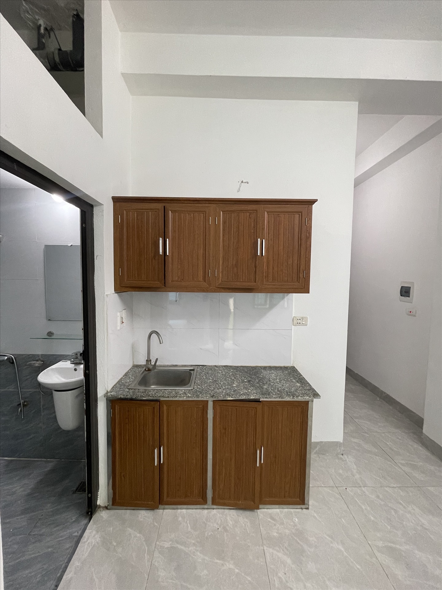 Phòng trọ Studio 40m2 tại BP Home Phú Mỹ - Nam Từ Liêm - Phòng bếp