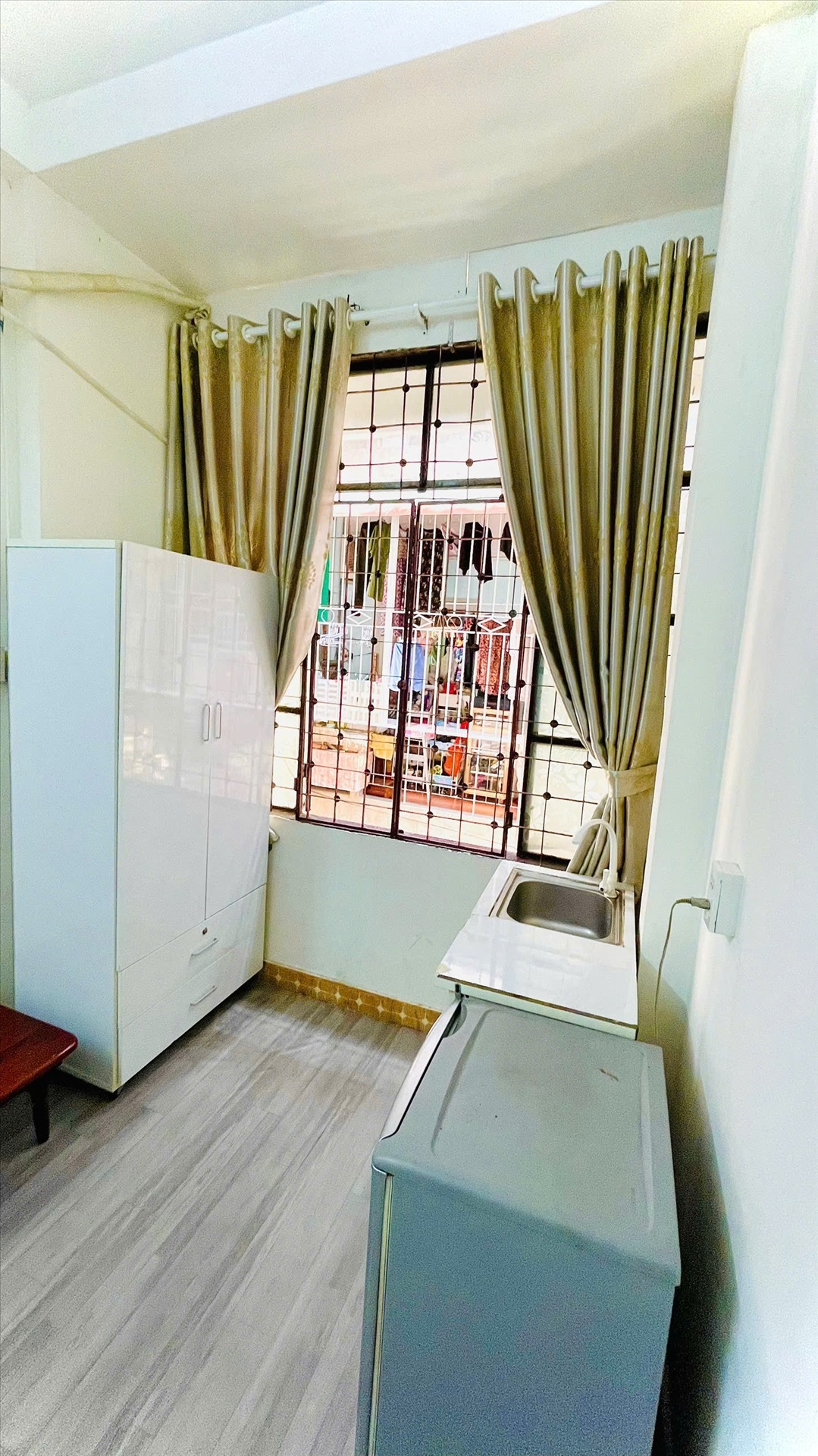 Phòng trọ Studio 20m2 tại CD Home Cống Quỳnh - Quận 1 - Phòng bếp