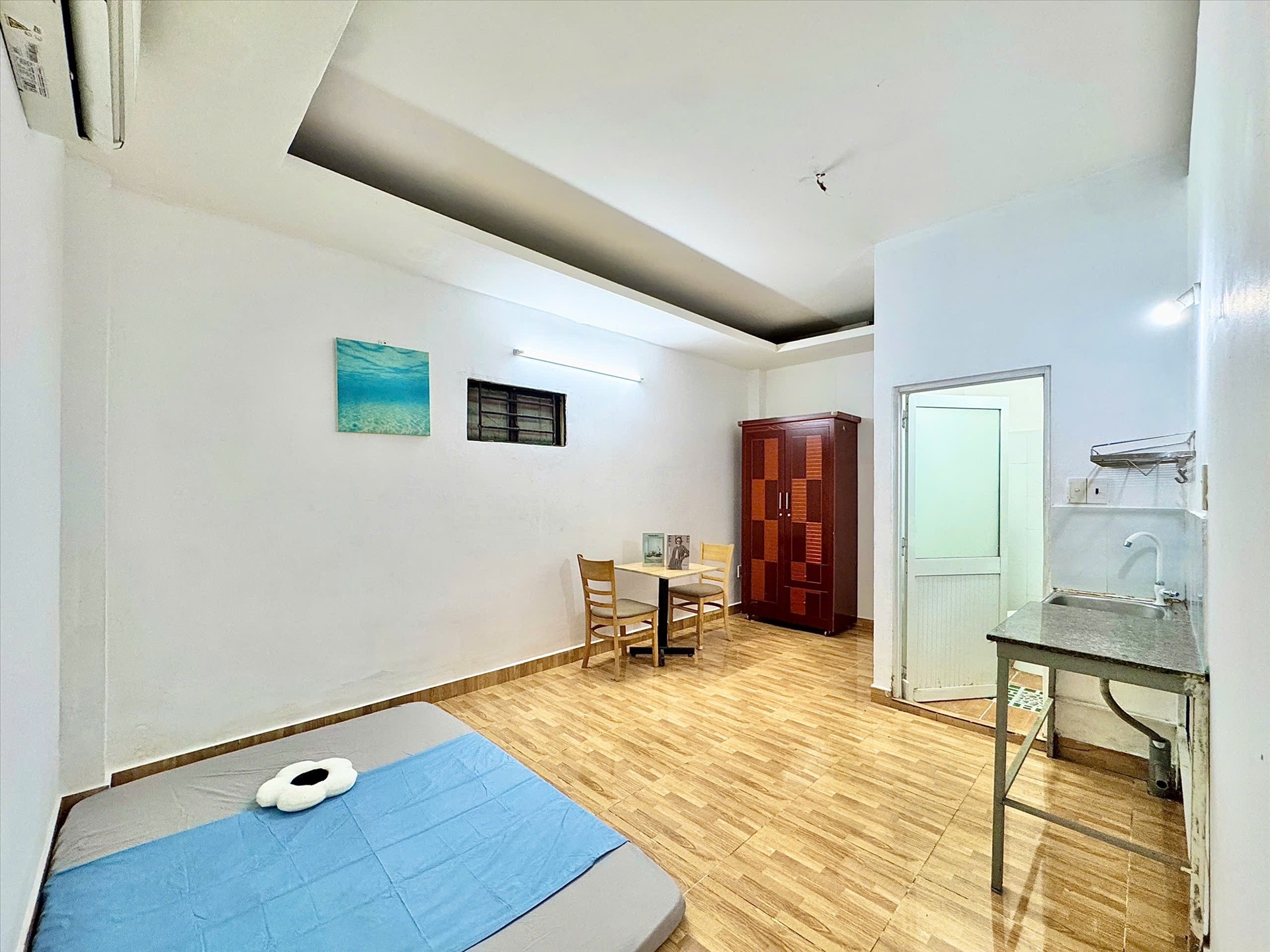 Phòng trọ Studio 25m2 tại Lacasa Home Nguyễn Kiệm - Phú Nhuận - Phòng ngủ