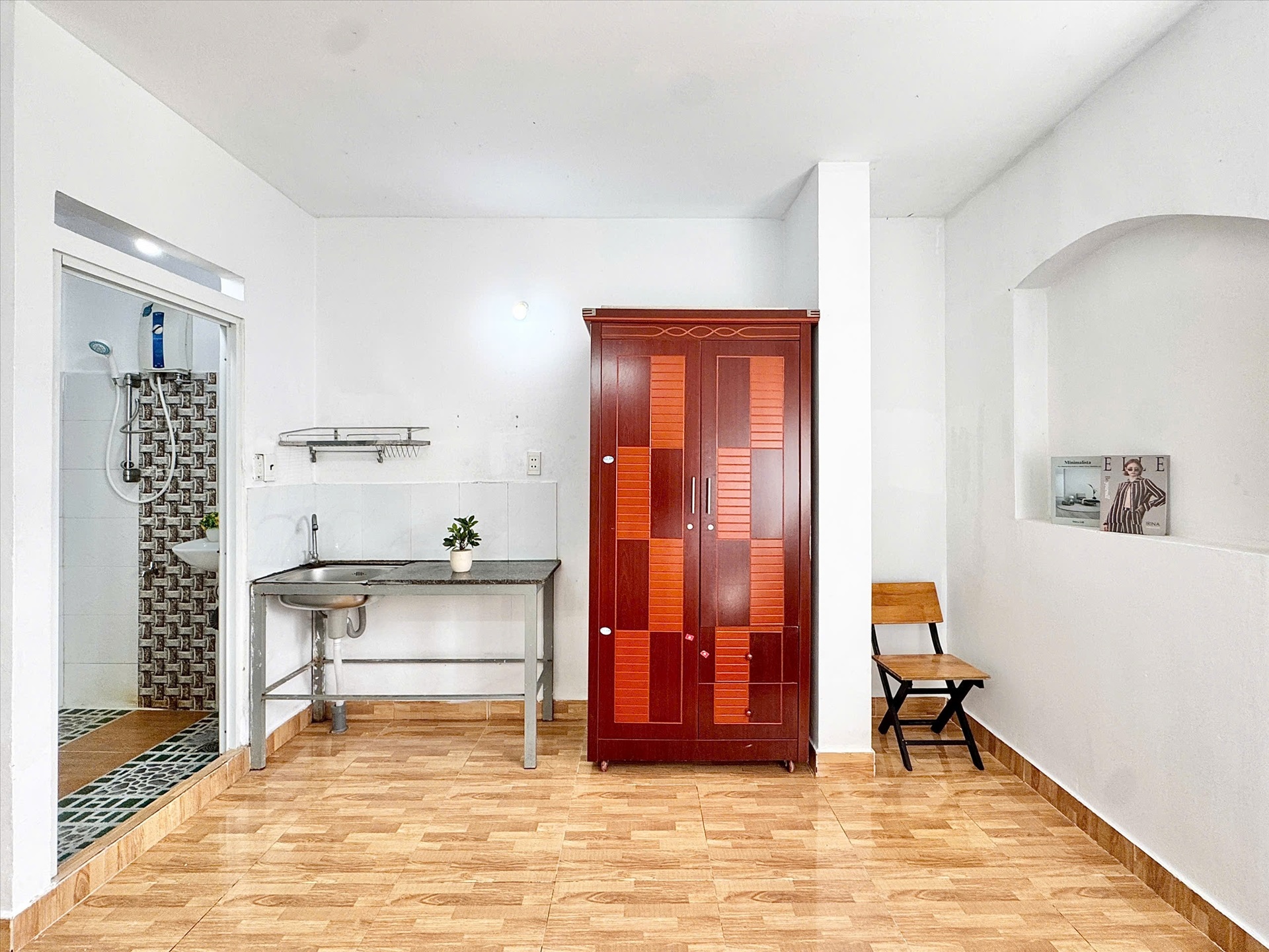 Phòng trọ Studio 25m2 tại Lacasa Home Nguyễn Kiệm - Phú Nhuận - Phòng ngủ