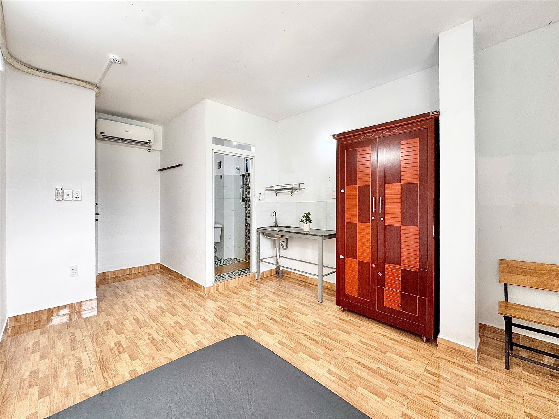 Phòng trọ Studio 25m2 tại Lacasa Home Nguyễn Kiệm - Phú Nhuận - Phòng ngủ