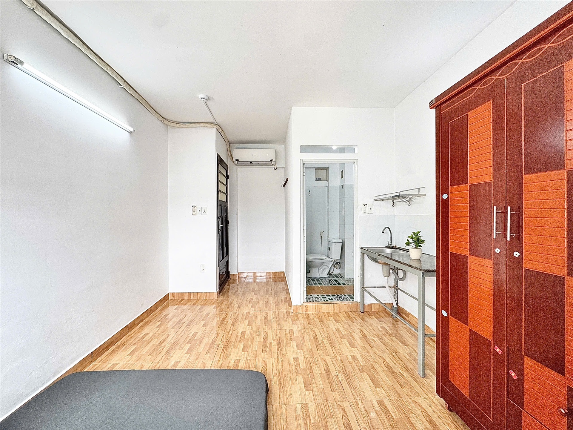 Phòng trọ Studio 25m2 tại Lacasa Home Nguyễn Kiệm - Phú Nhuận - Phòng ngủ