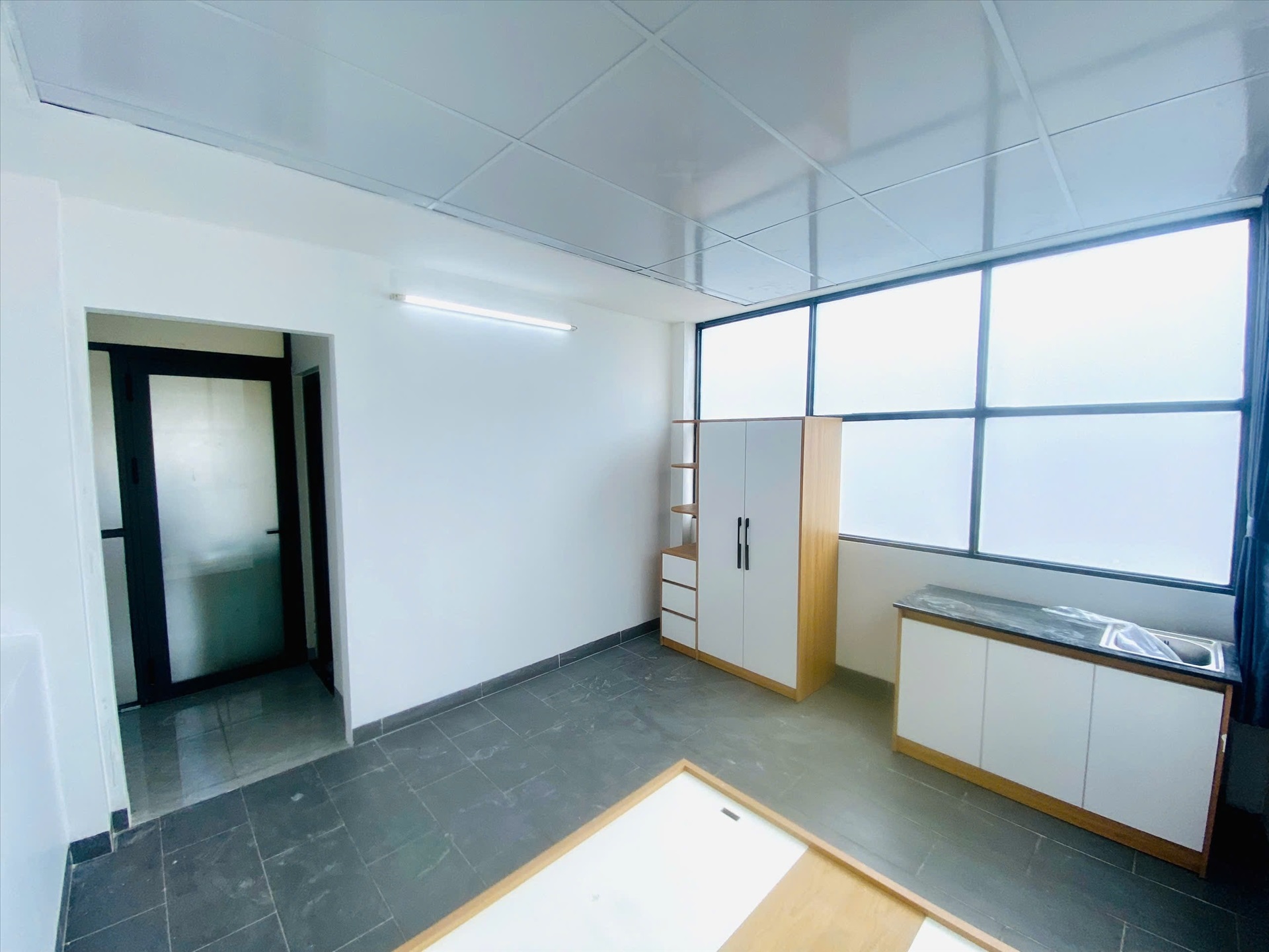 Phòng trọ Studio 25m2 tại ACHome Tân Sơn Nhì - Tân Phú - Phòng ngủ
