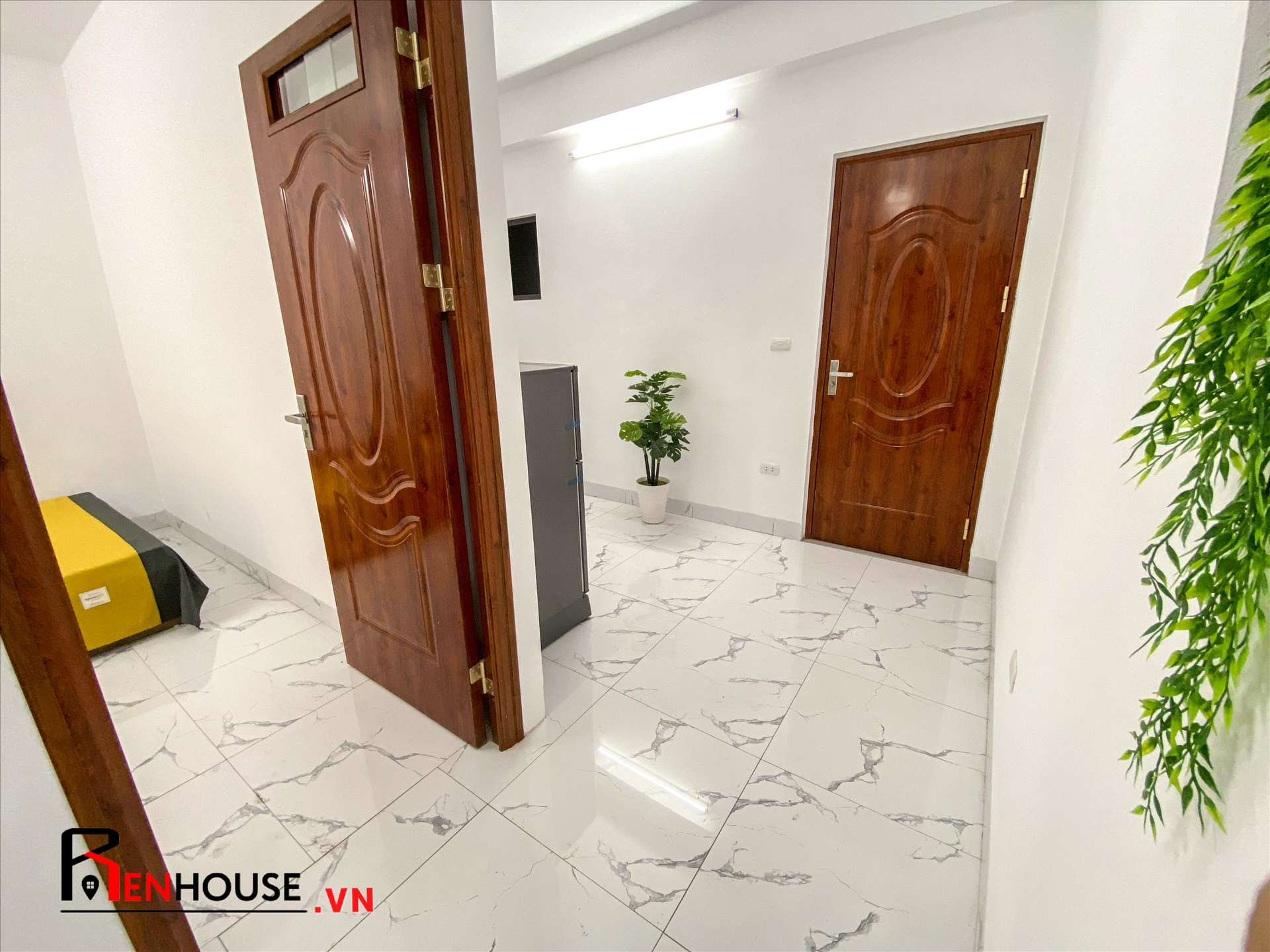 Phòng trọ 1 Phòng ngủ 35m2 tại RenHouse 2 Đại Lộ Thăng Long - Nam Từ Liêm - Phòng khách