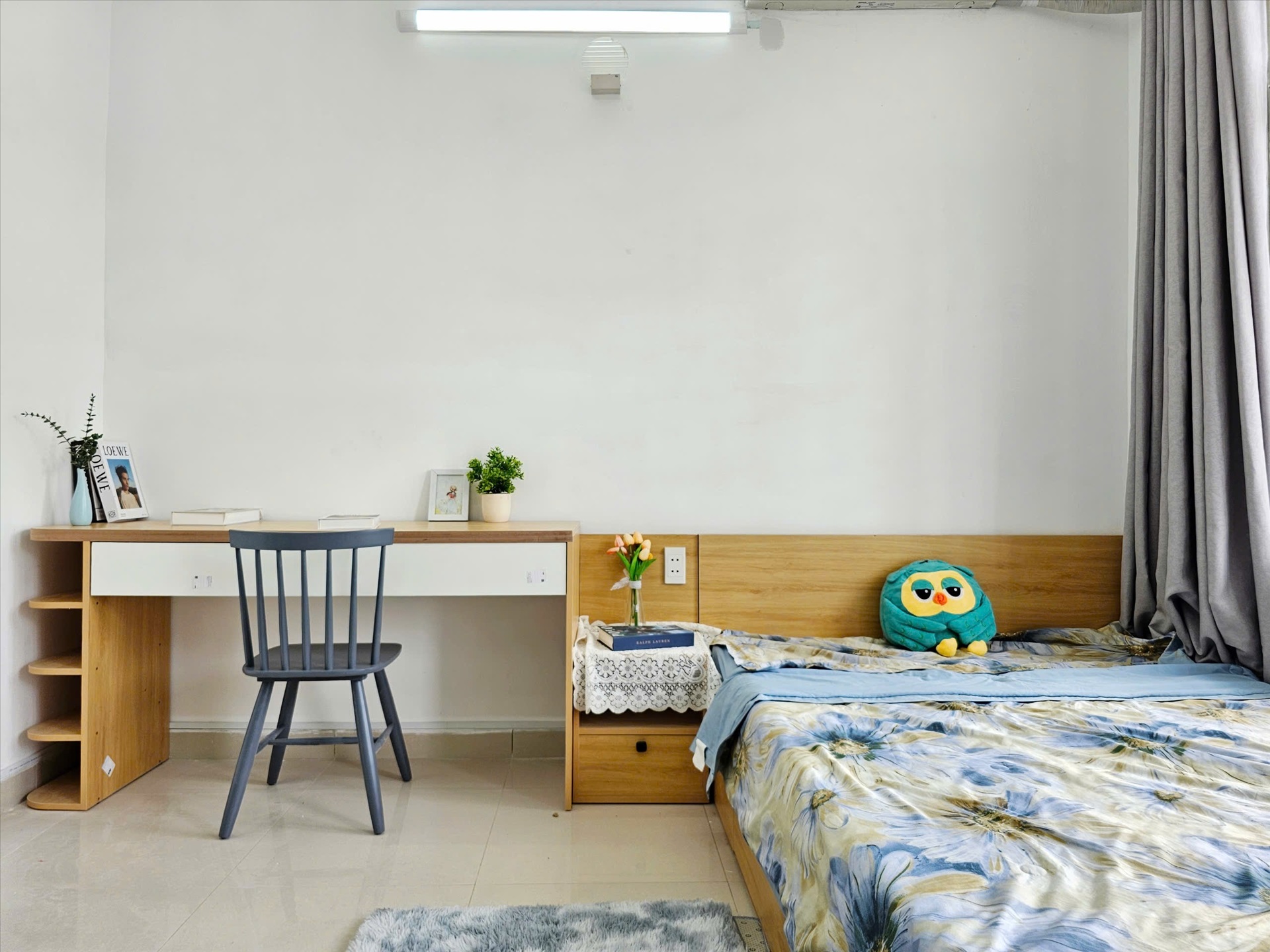Phòng trọ Studio 28m2 tại AV Home Bùi Đình Túy - Bình Thạnh - Phòng ngủ