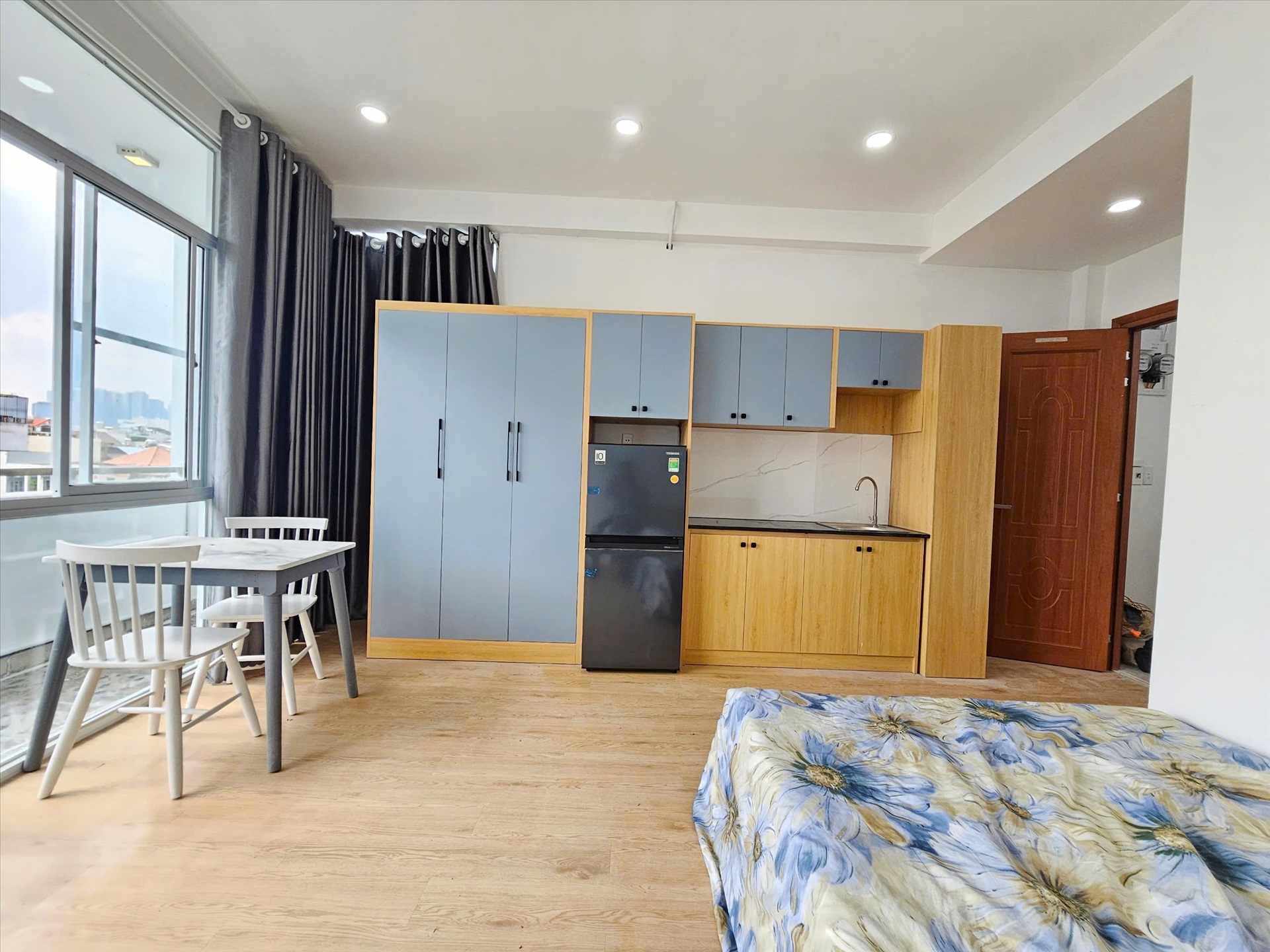 Phòng trọ Studio 30m2 tại AV Home Bùi Đình Túy - Bình Thạnh - Phòng bếp