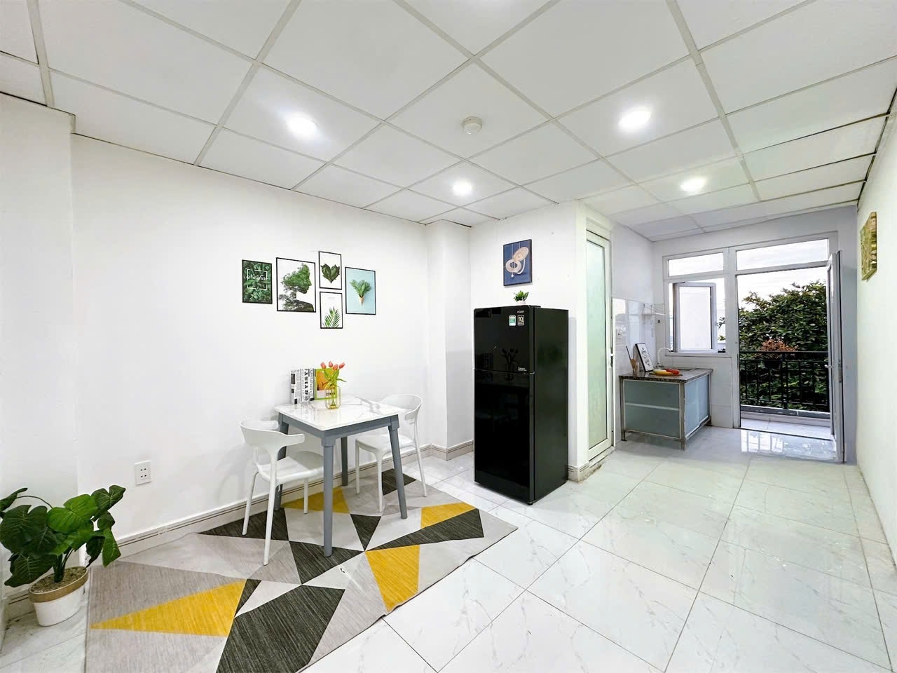 Phòng trọ Studio 25m2 tại Cozy Home Đường số 19 - Gò Vấp - Phòng khách