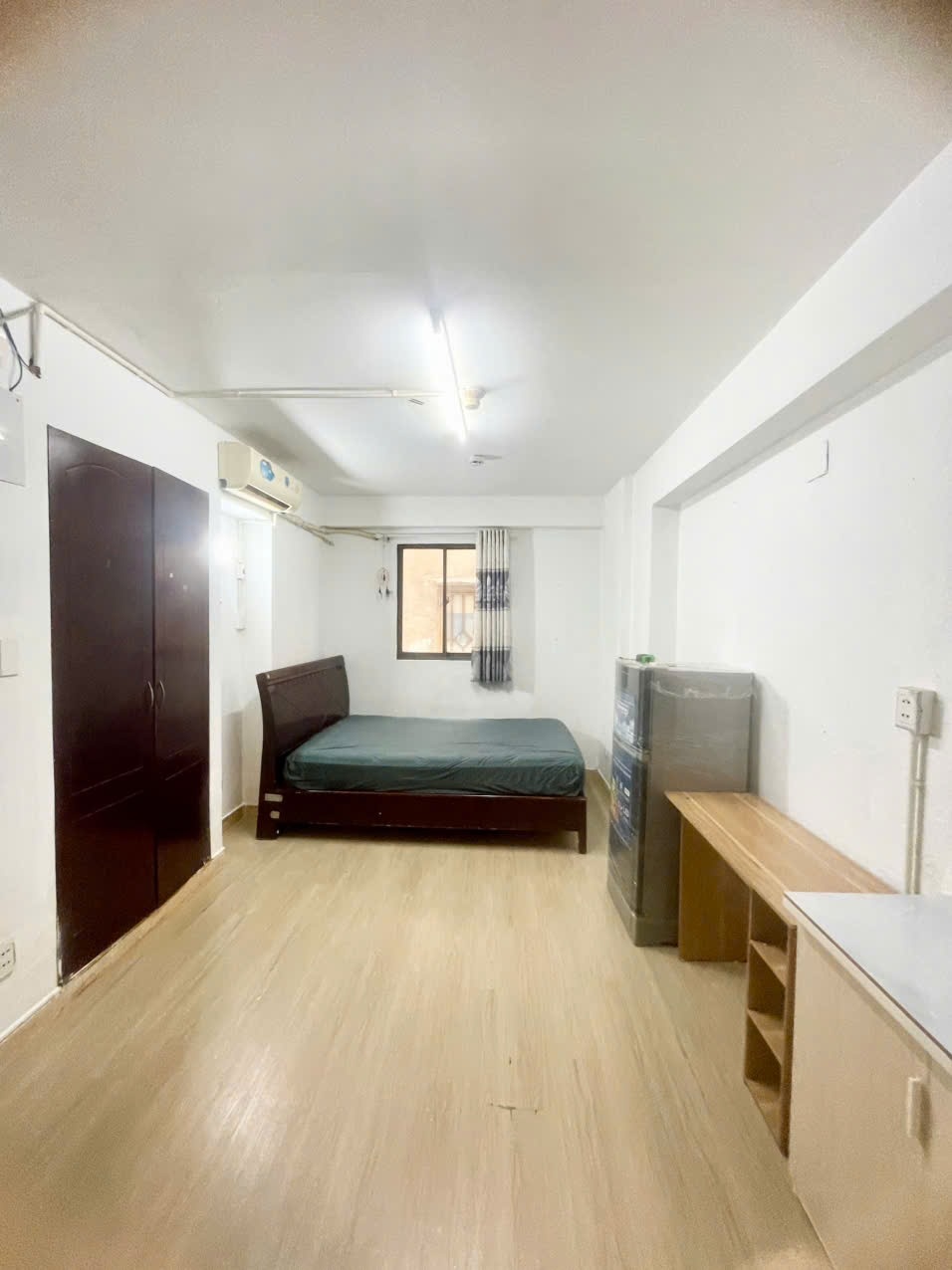 Phòng trọ Studio 25m2 tại AT Home Hoàng Văn Thụ - Tân Bình - Phòng ngủ