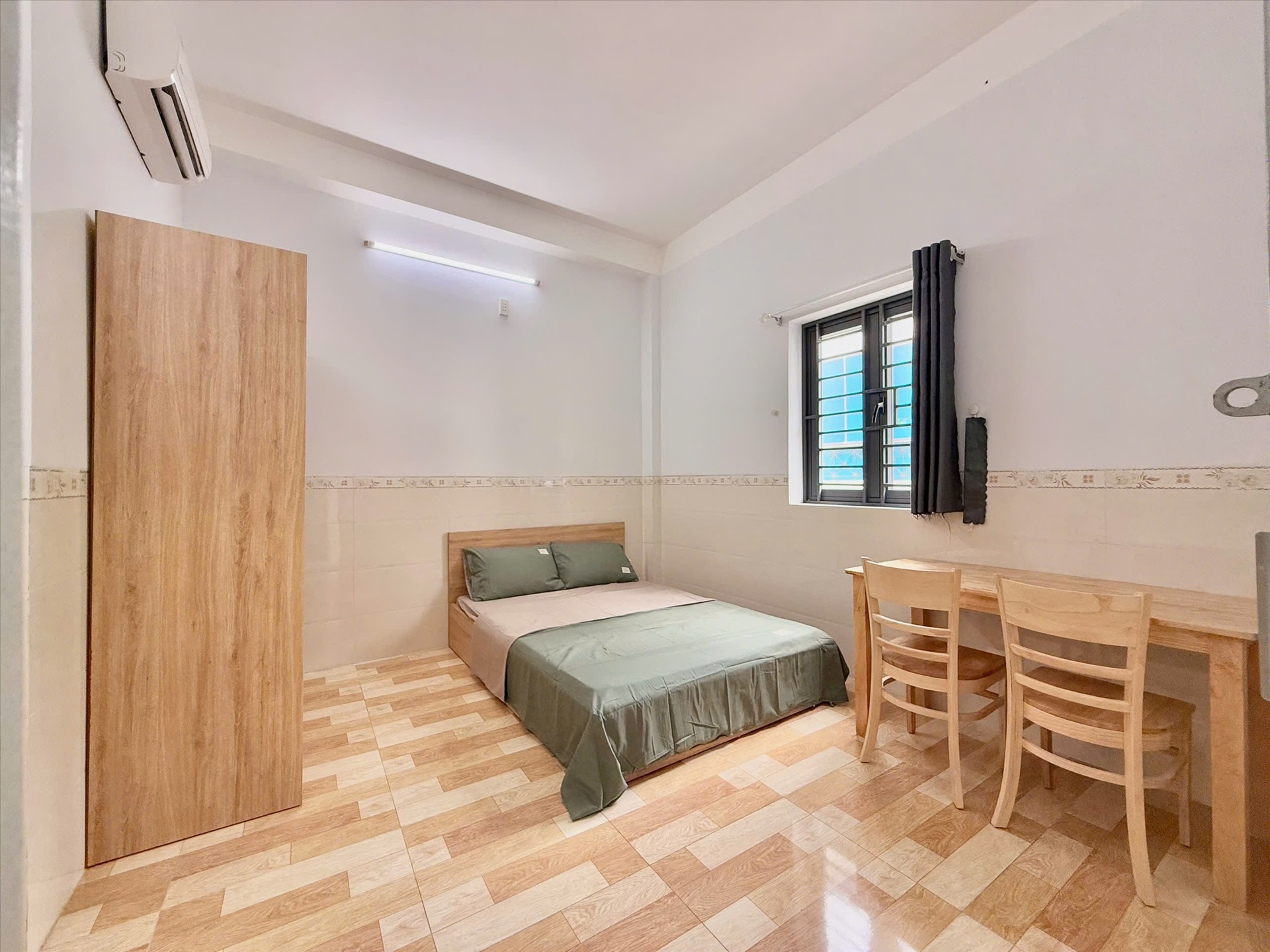 Phòng trọ Studio 25m2 tại TT House Bạch Đằng - Tân Bình - Phòng ngủ