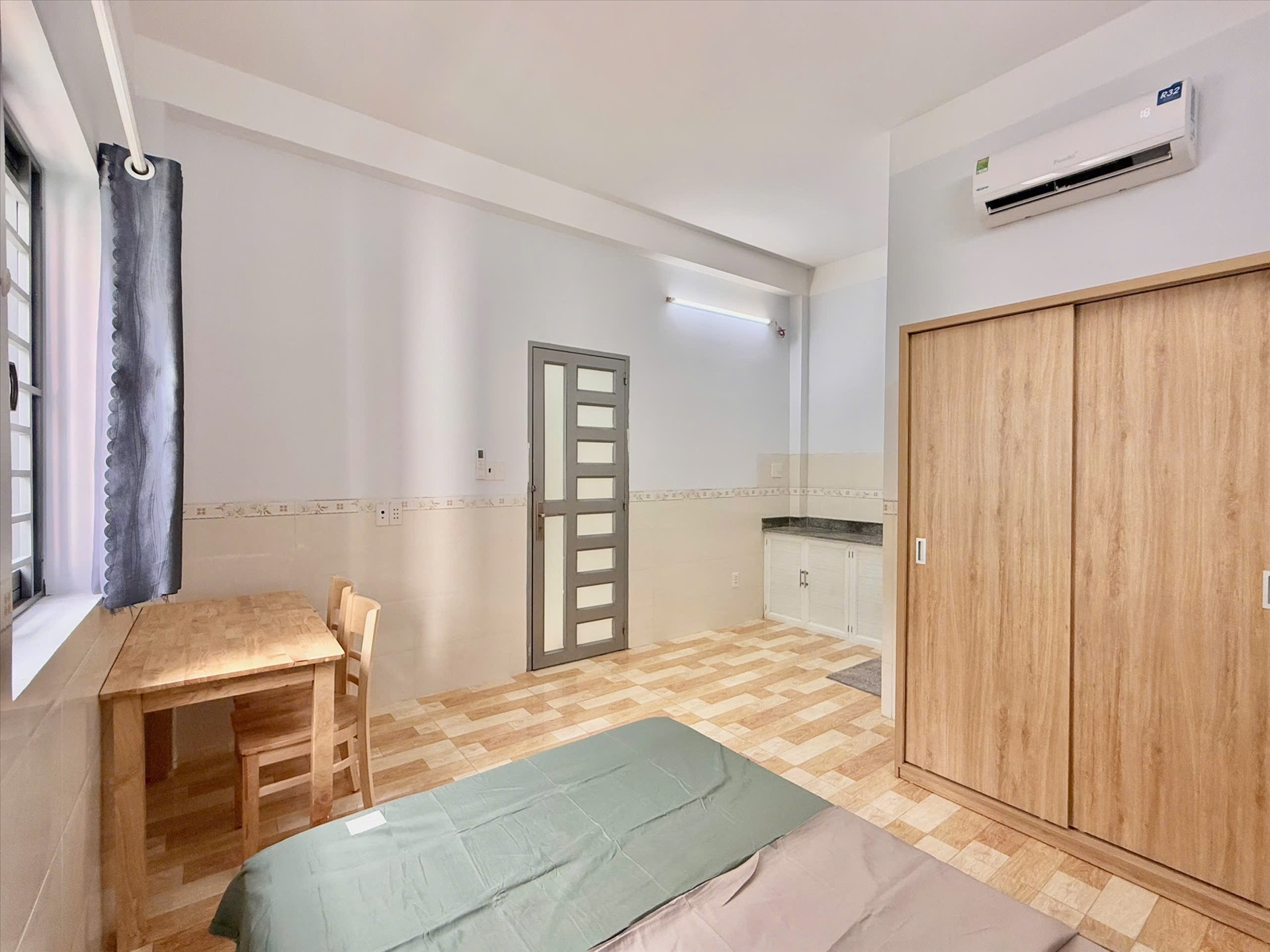 Phòng trọ Studio 25m2 tại TT House Bạch Đằng - Tân Bình - Phòng ngủ