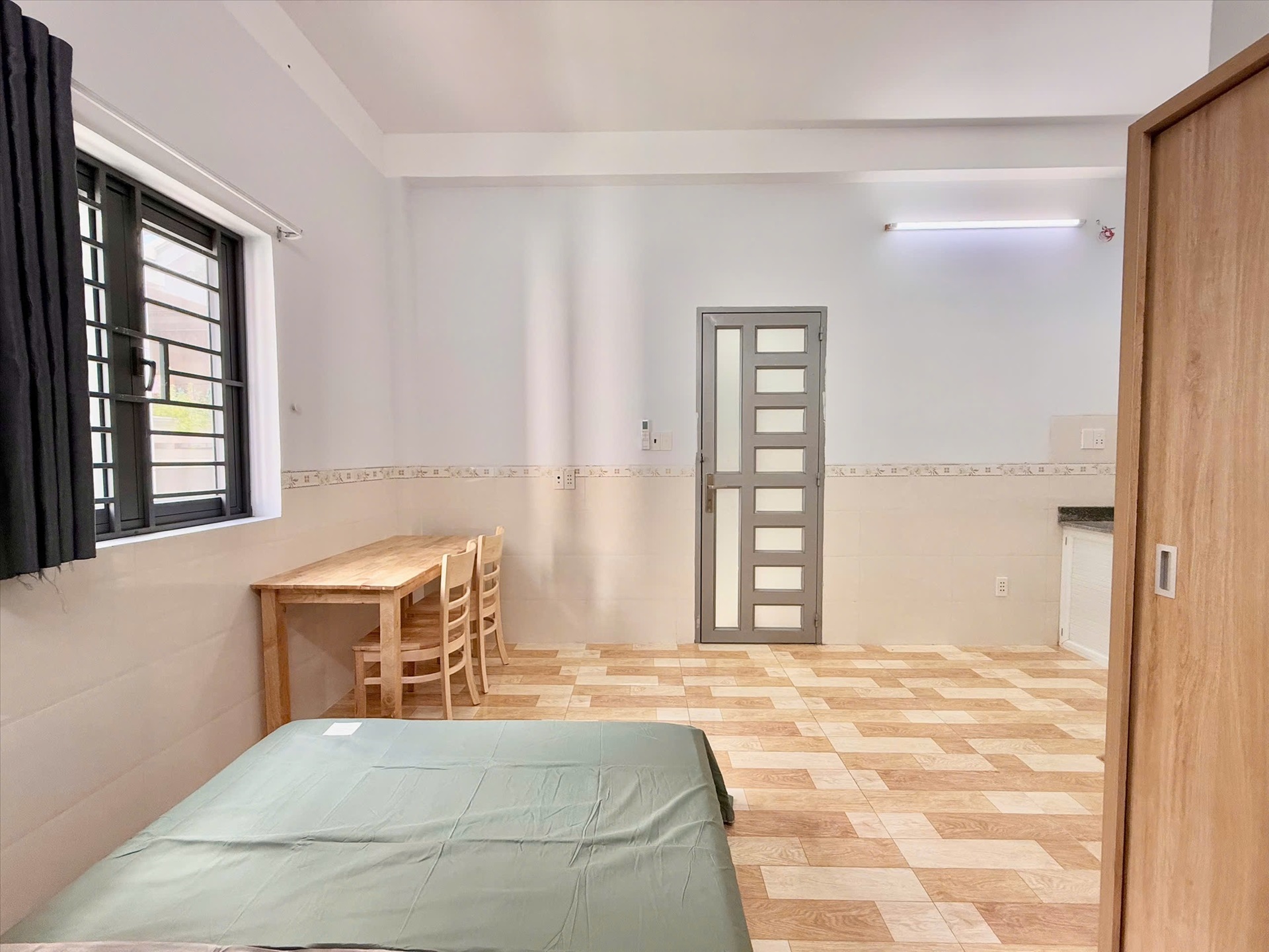 Phòng trọ Studio 25m2 tại TT House Bạch Đằng - Tân Bình - Phòng ngủ