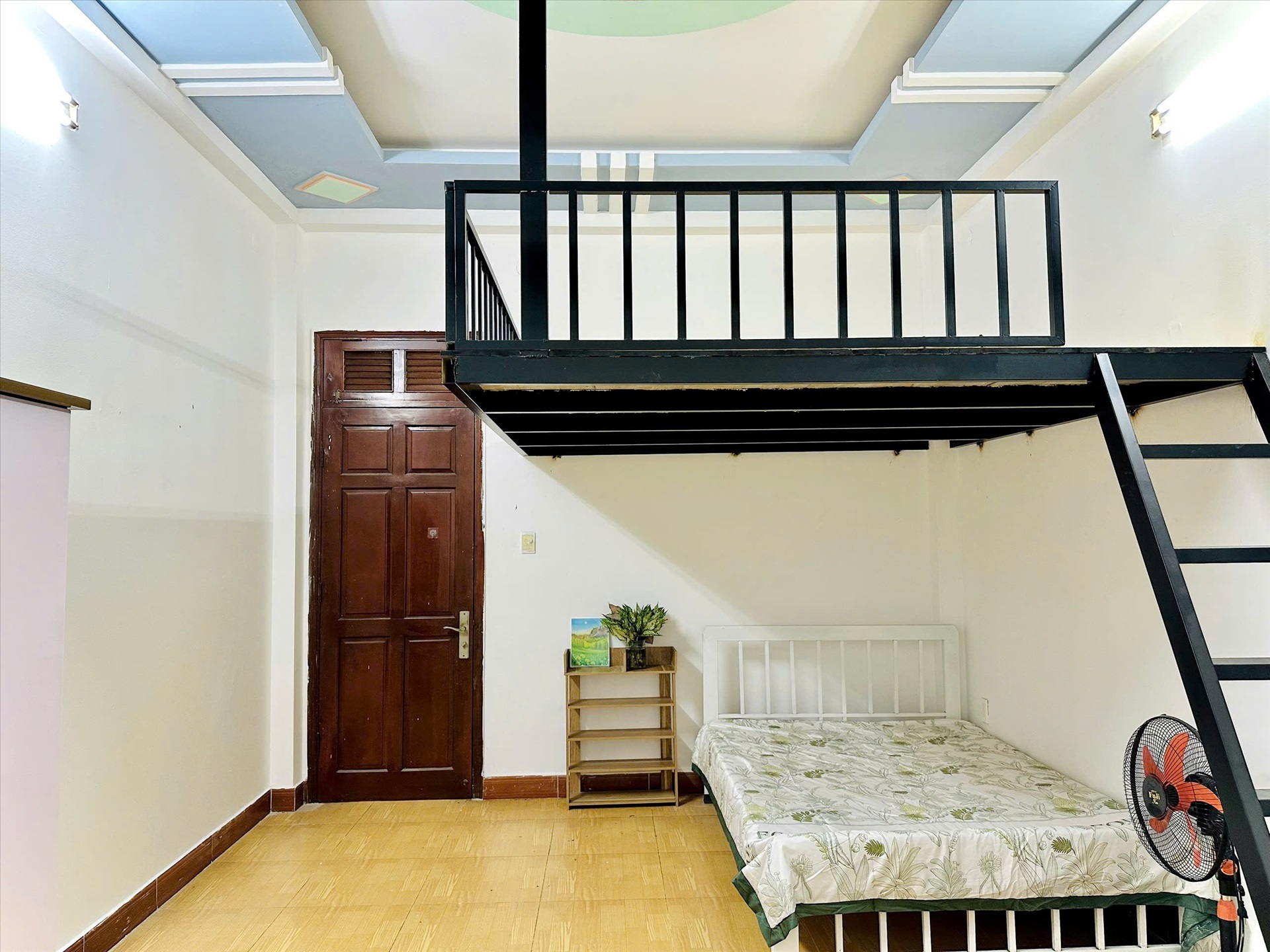 Phòng trọ Duplex 28m2 tại AH Home Tân Chánh Hiệp 24 - Quận 12 - Phòng khách