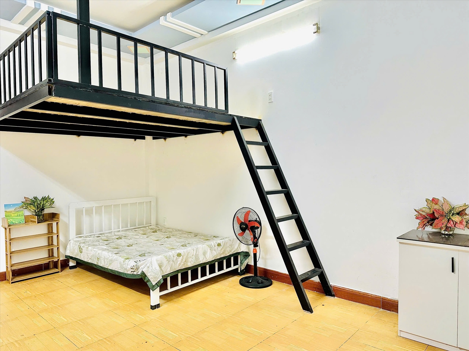 Phòng trọ Duplex 28m2 tại AH Home Tân Chánh Hiệp 24 - Quận 12 - Phòng ngủ