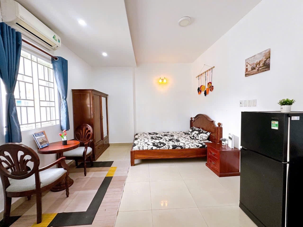 Phòng trọ Studio 30m2 tại Central House Thành Thái - Quận 10 - Phòng ngủ