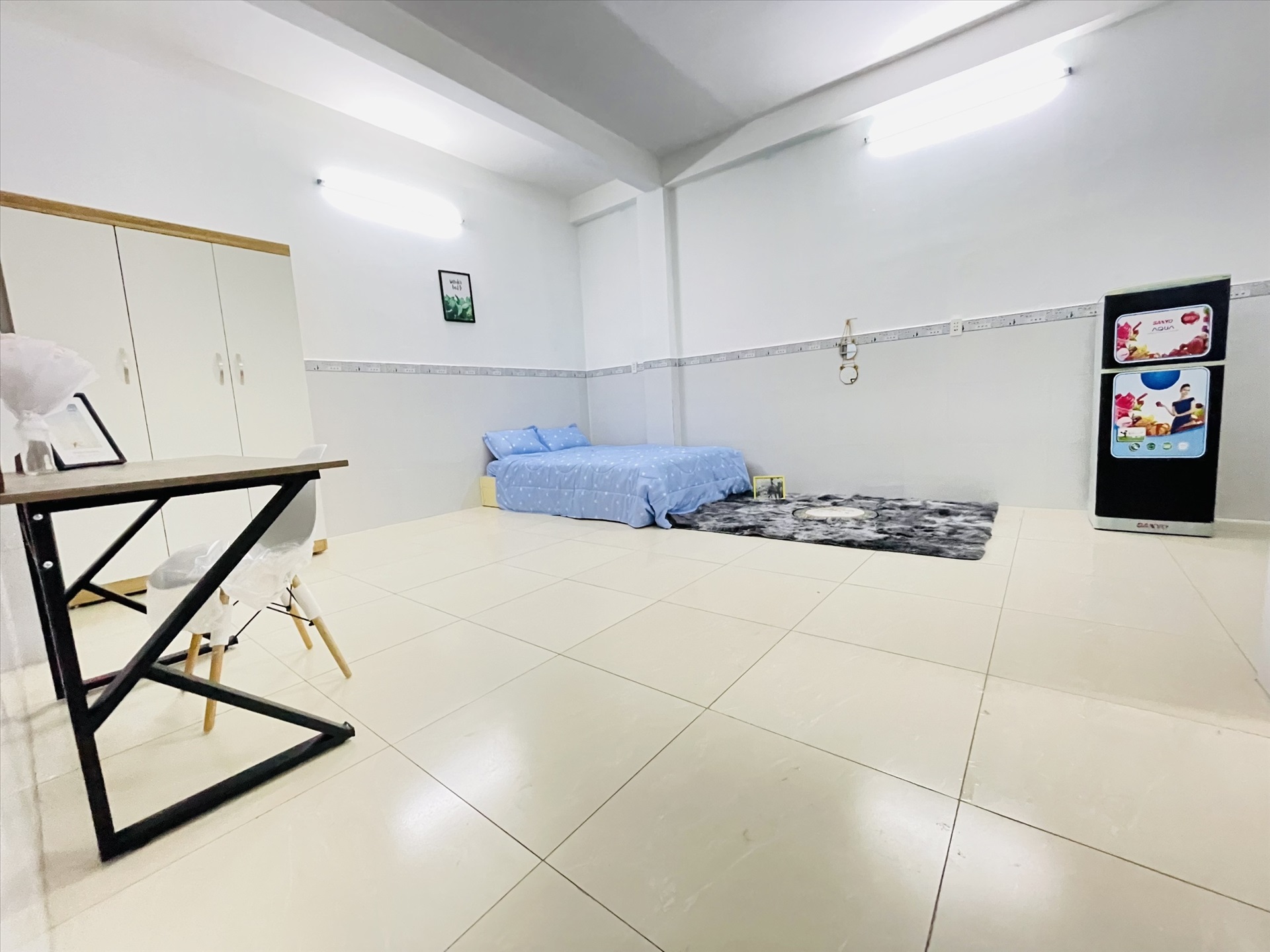 Phòng trọ Studio 30m2 tại Fam Home Tô Hiệu - Tân Phú - Phòng ngủ