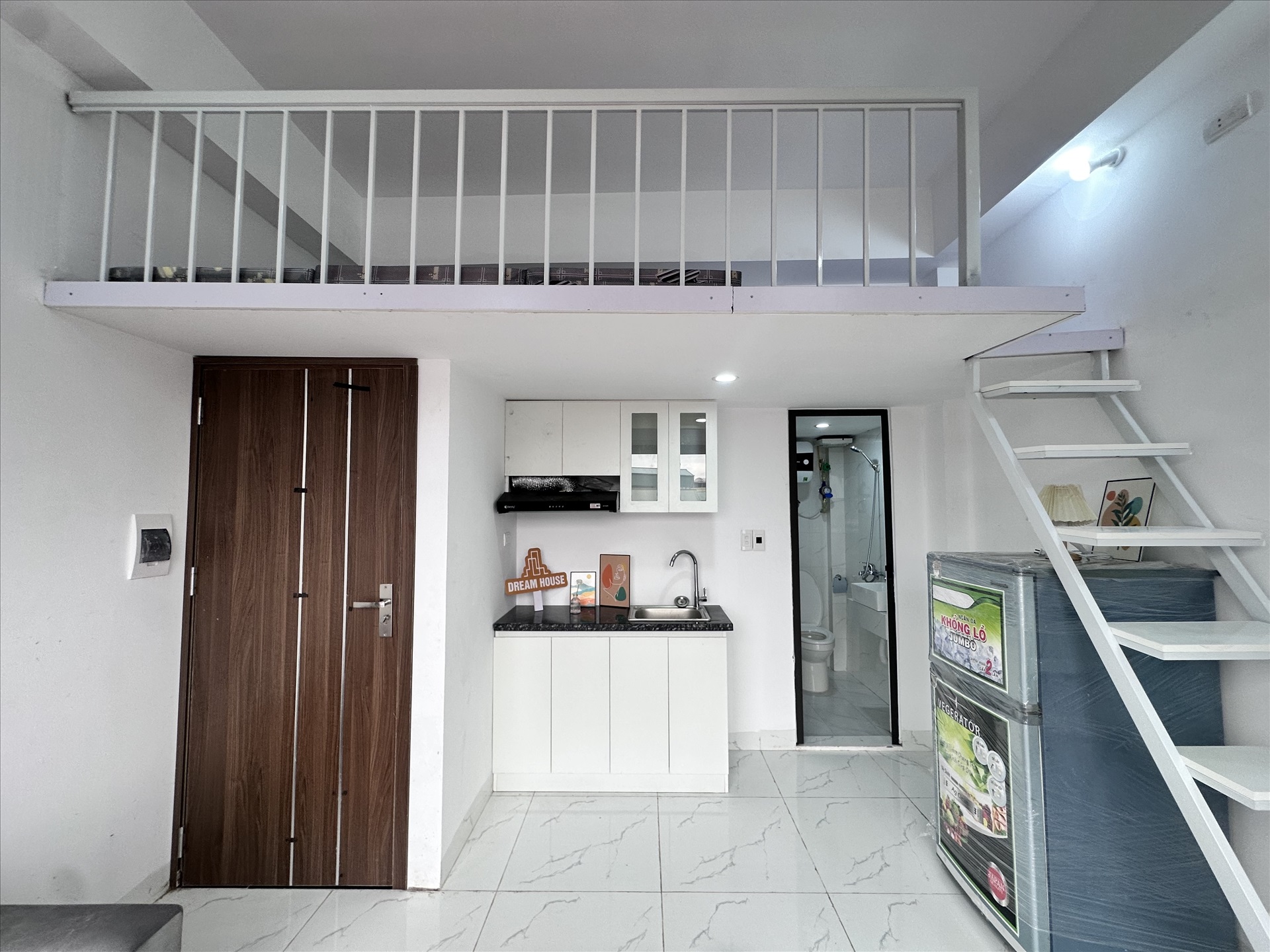 Phòng trọ Studio 20m2 tại DreamHouse Mỹ Đình - Nam Từ Liêm - Phòng ngủ