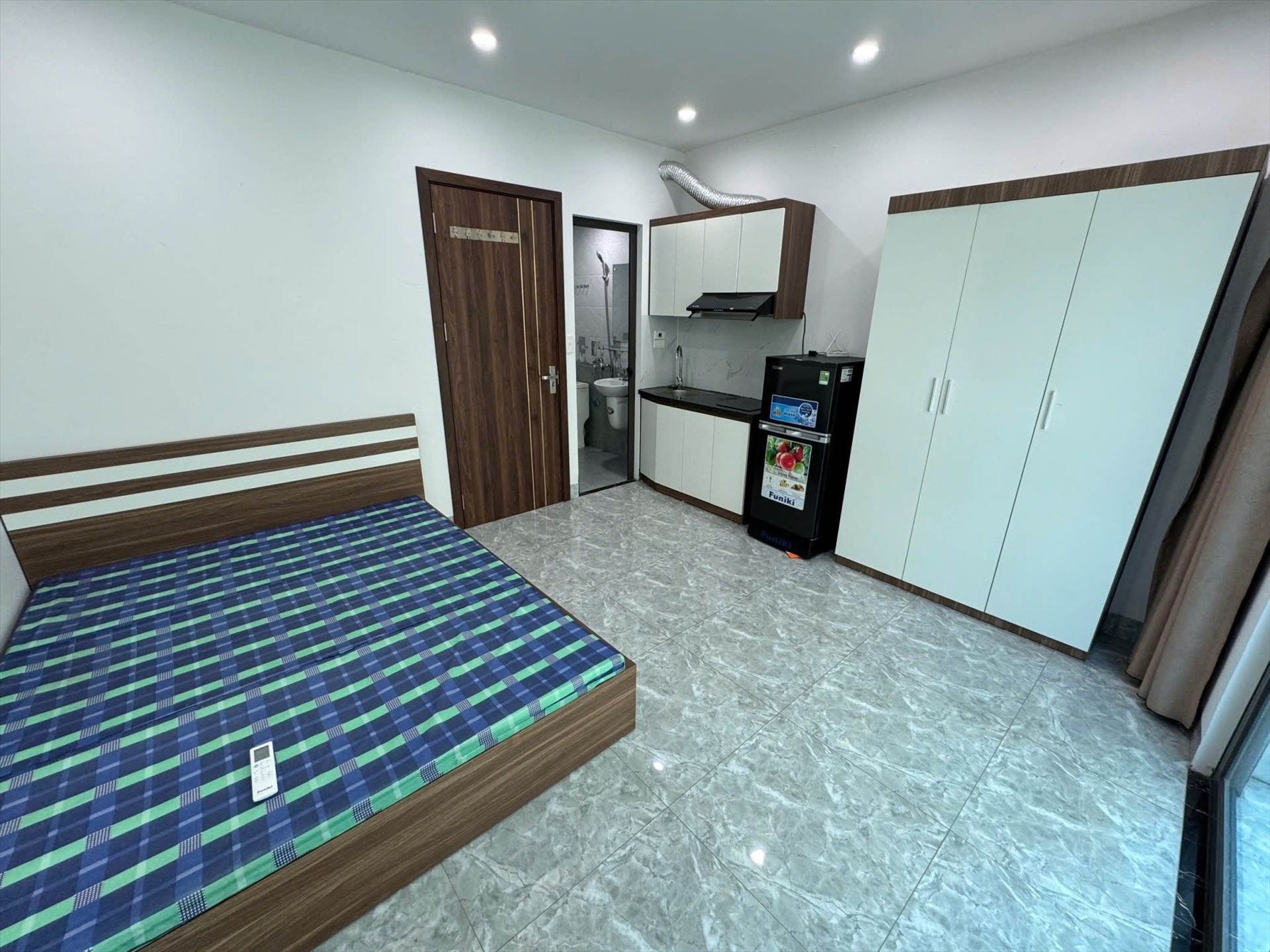 Phòng trọ Studio 27m2 tại DreamHouse 2 Mỹ Đình - Nam Từ Liêm - Phòng ngủ