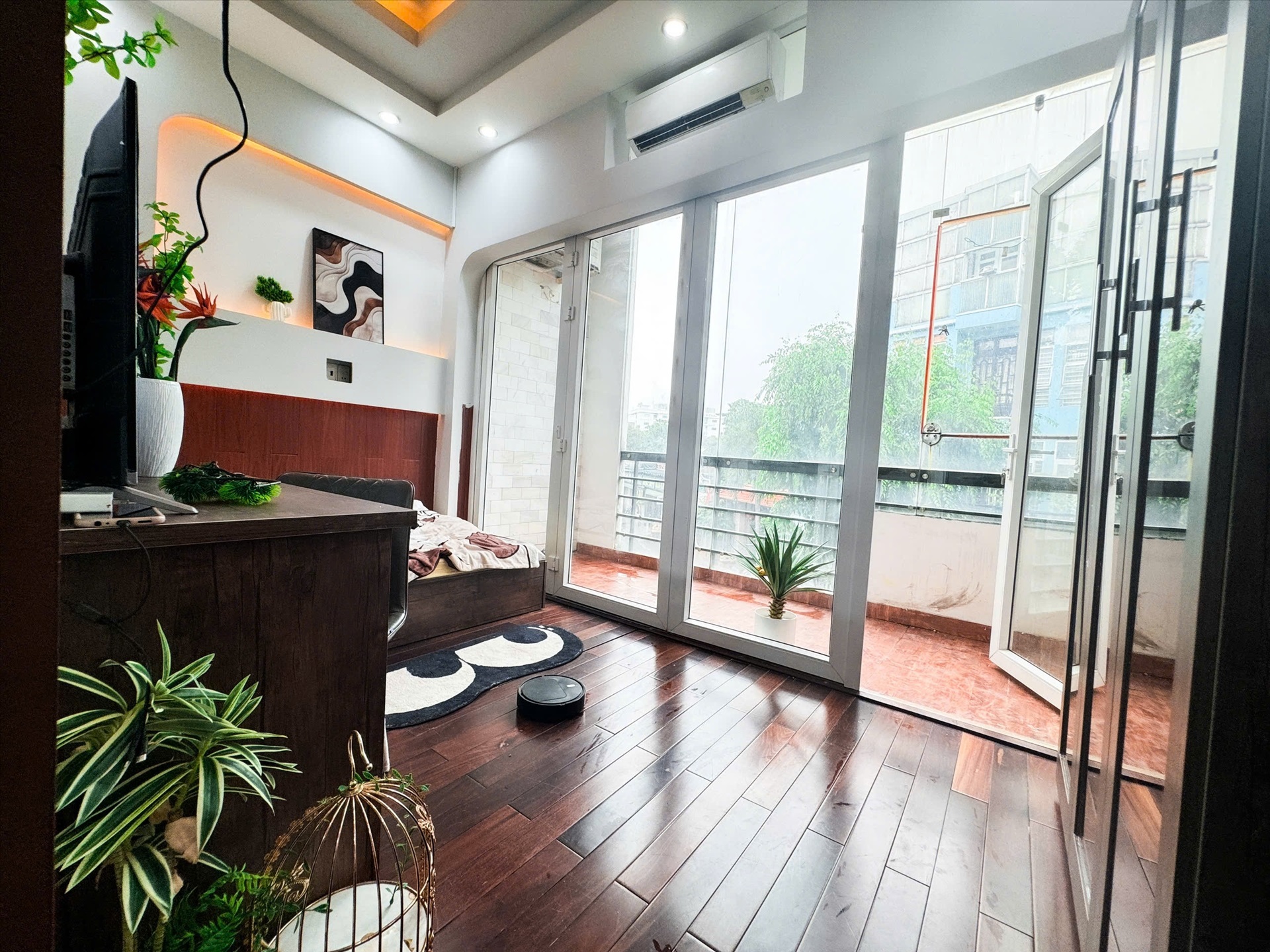 Phòng trọ 1 Phòng ngủ 35m2 tại Kinghome Nguyễn Thái Bình - Tân Bình - Phòng ngủ